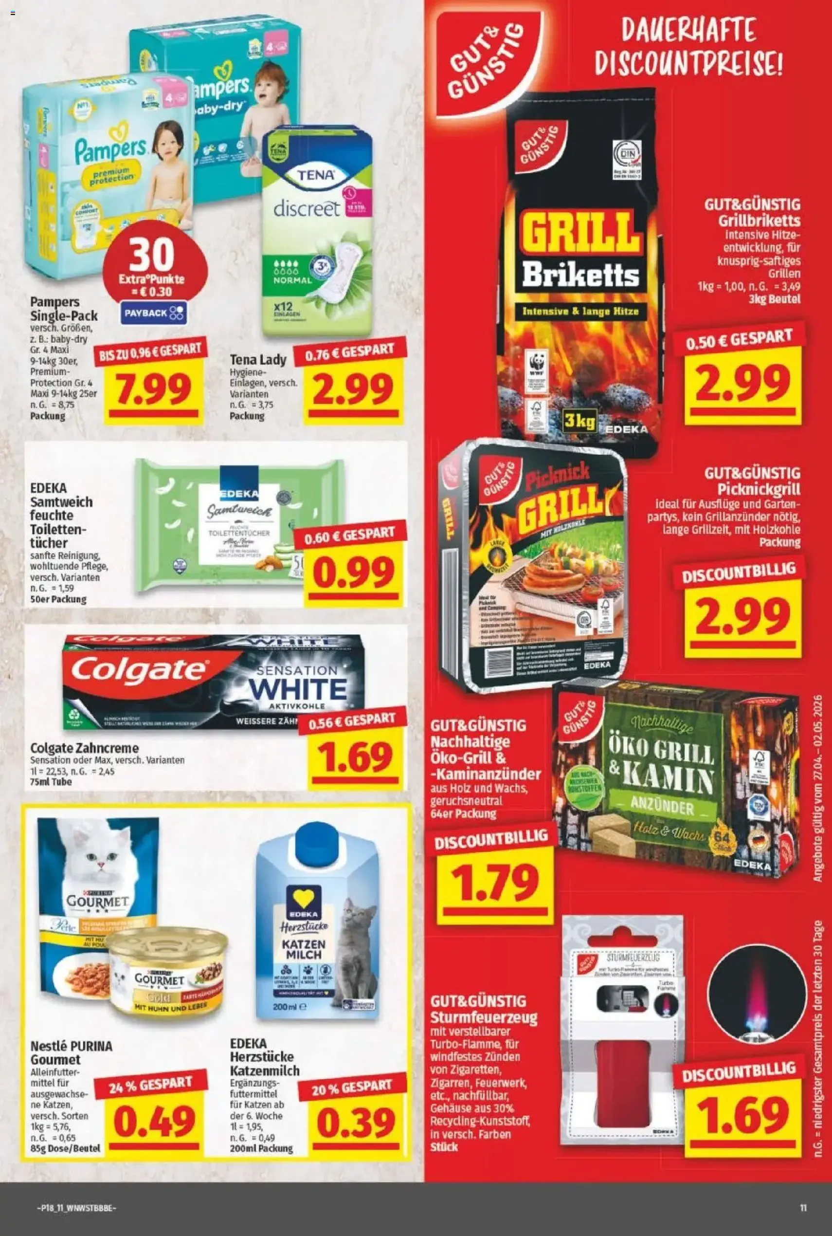 NP Discount Prospekt - Gültiger Prospekt ab 27.04.2026, Seite 11 von insgesamt 15