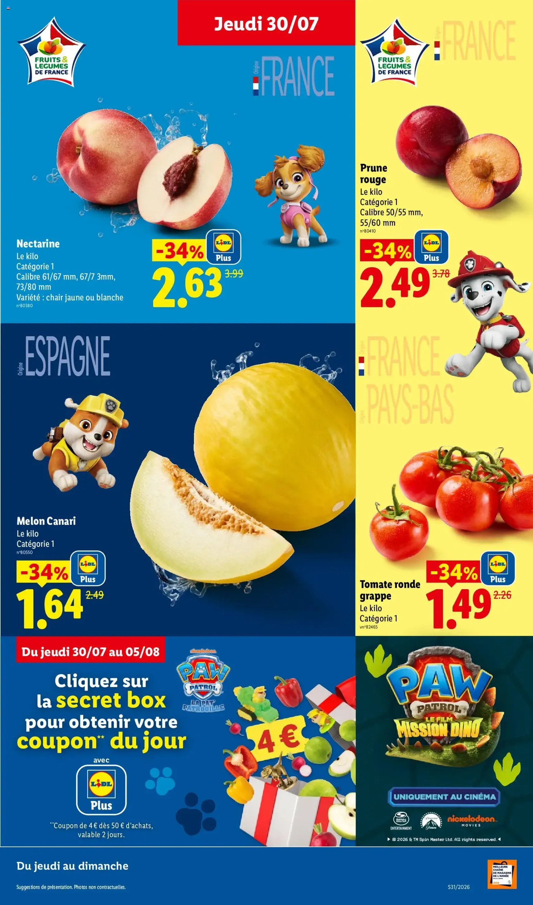 LIDL catalogue - brochure valable à partir du 30/07/2026, page 3 sur 59