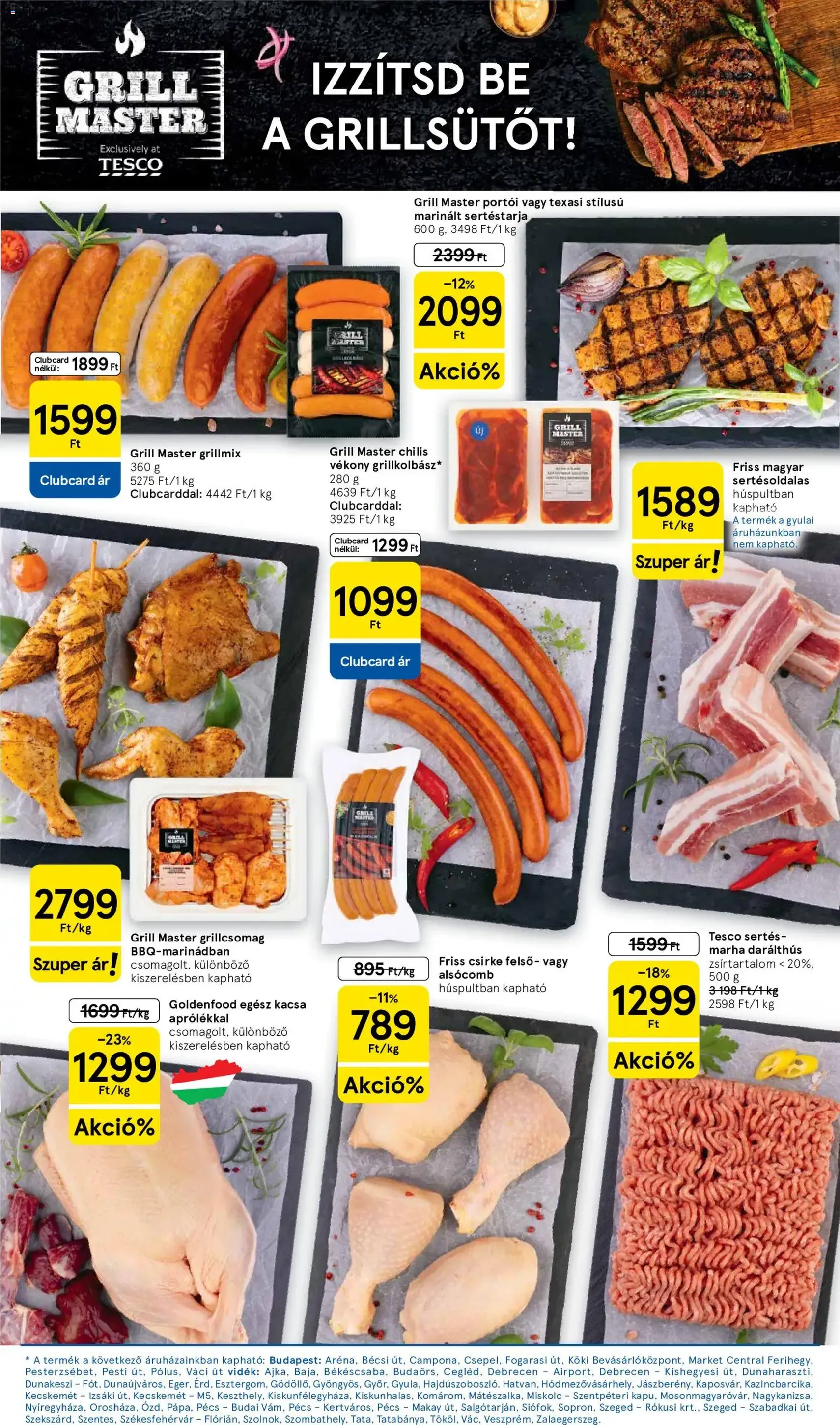 Tesco aktuális akciós újság - 2026.06.04. érvényes szórólap 3 oldal 36 oldalból