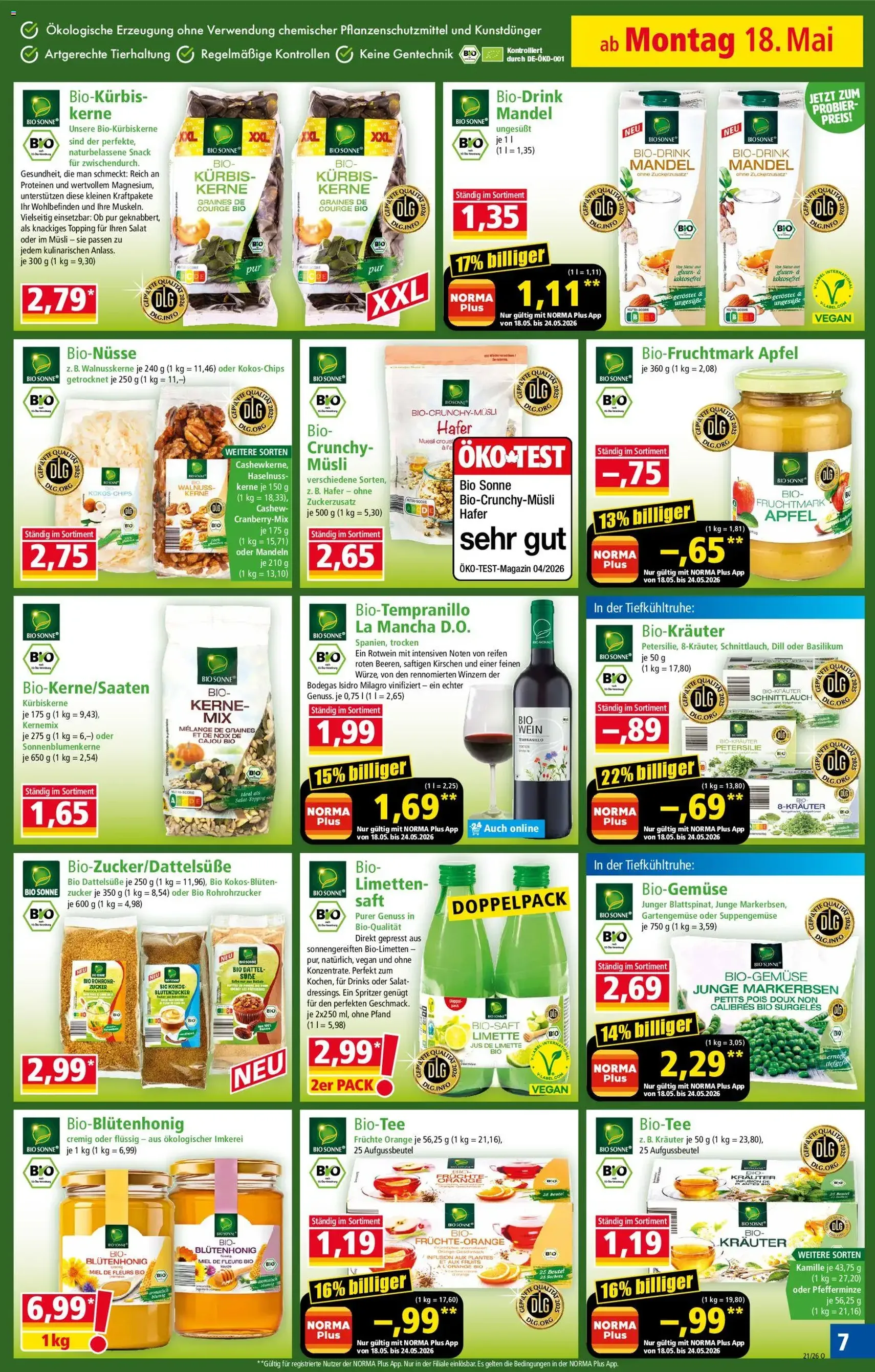 Norma Prospekt - Gültiger Prospekt ab 18.05.2026, Seite 7 von insgesamt 21