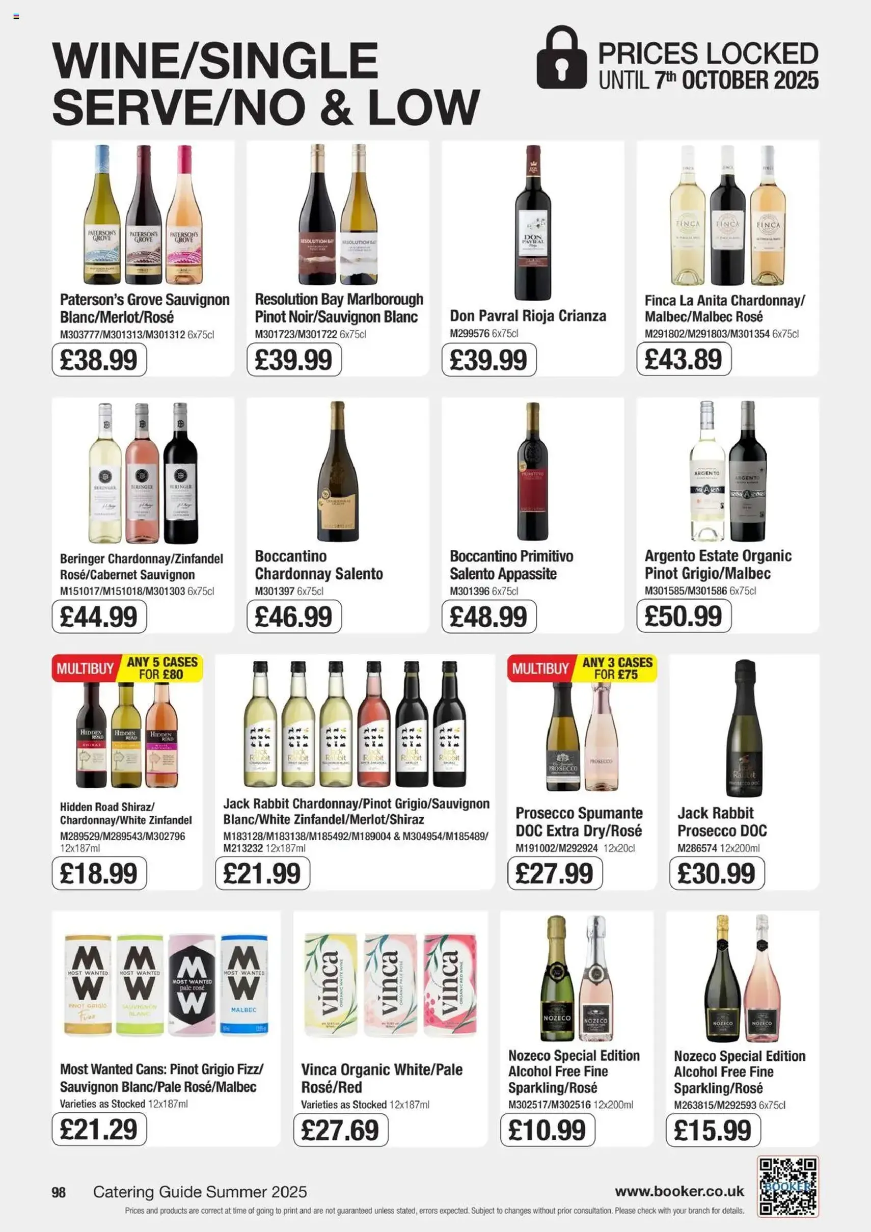 Booker Wholesale - Offers - valid flyer from 18/06/2025, page 98 of 132 Booker Wholesale - Offers - valid flyer from 18/06/2025, page 98 of 132