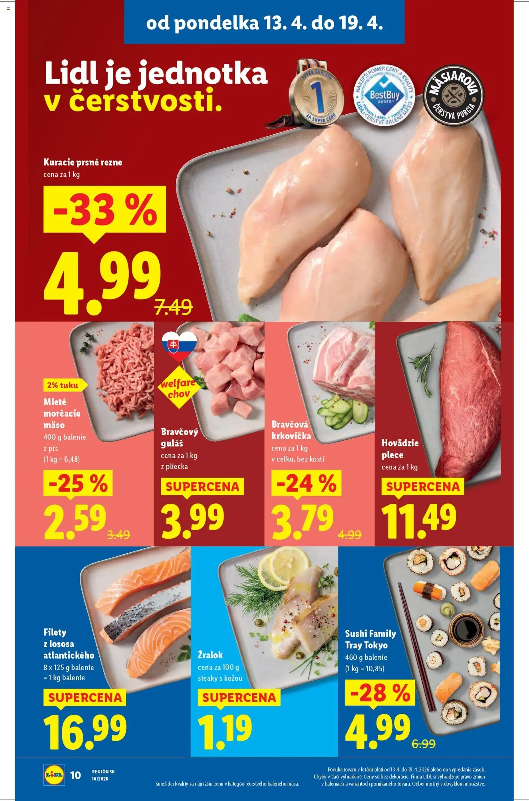 Lidl leták - platný leták od 13.04.2026 strana 10 z 89
