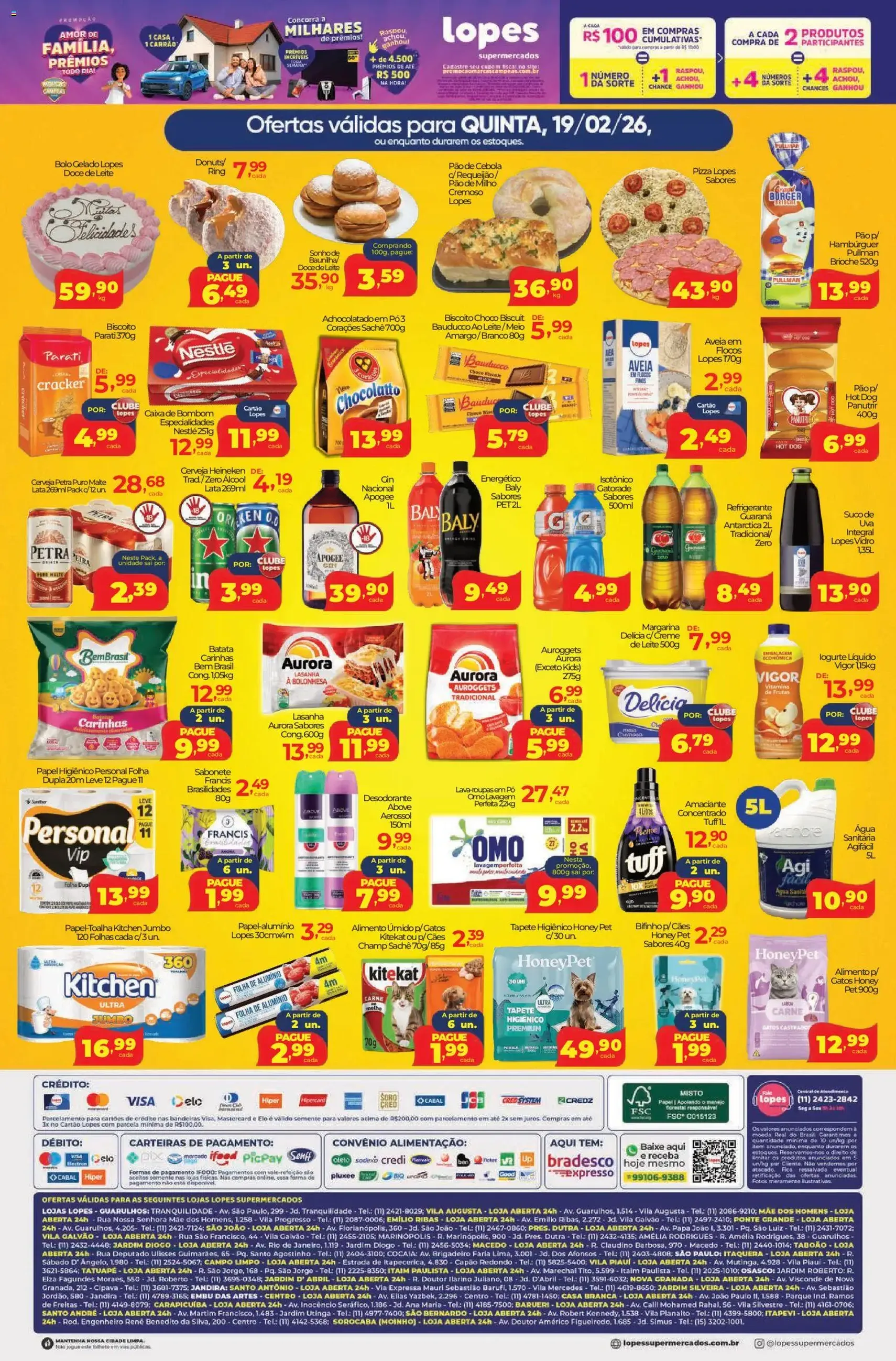 Lopes Supermercados - Ofertas da semana - folheto válido a partir de 19/02/2026 página 2 de 2