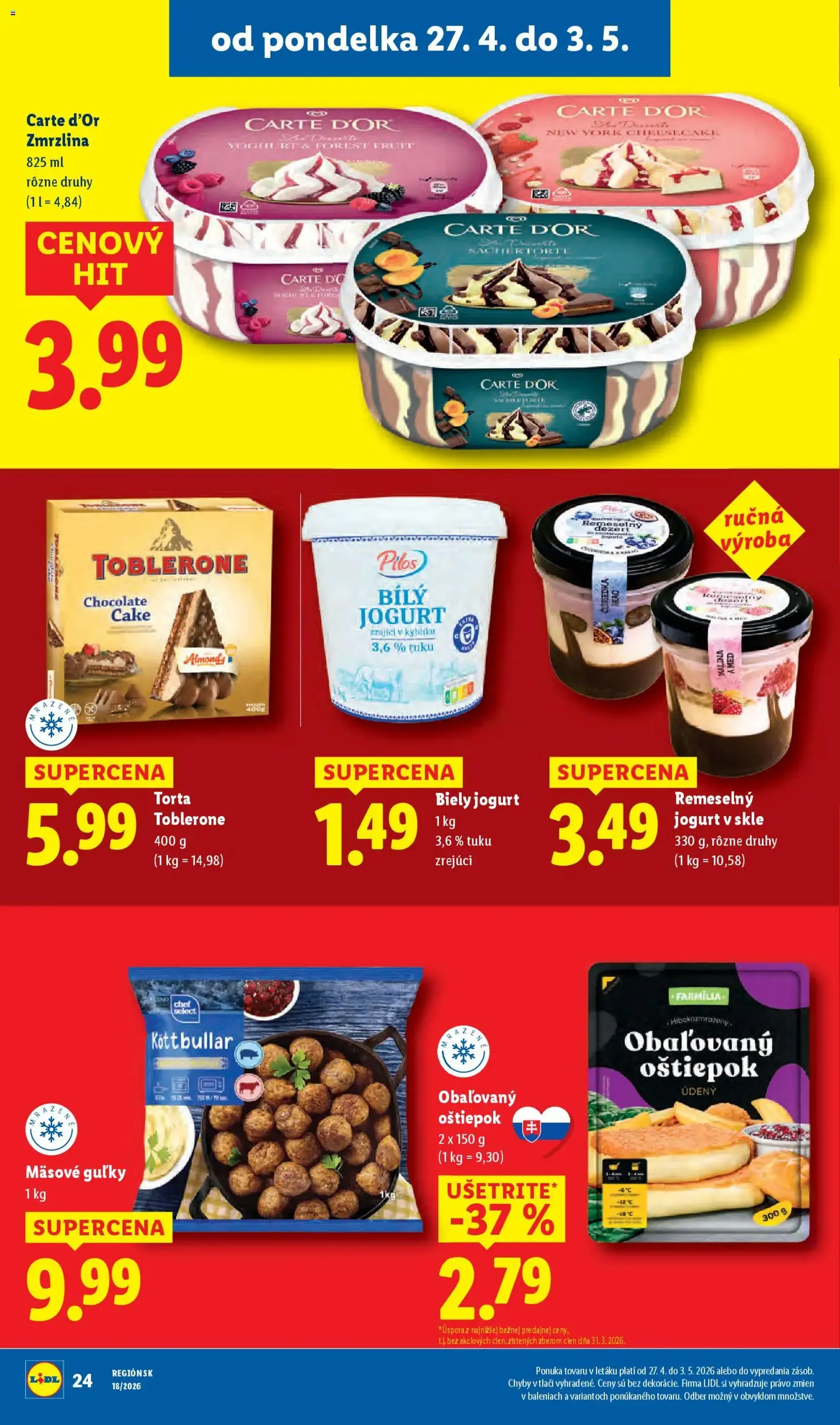 Lidl leták - platný leták od 27.04.2026 strana 26 z 91
