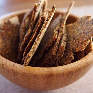 Recipe preview Ultimate Crunchy Flax Seeds Crackers