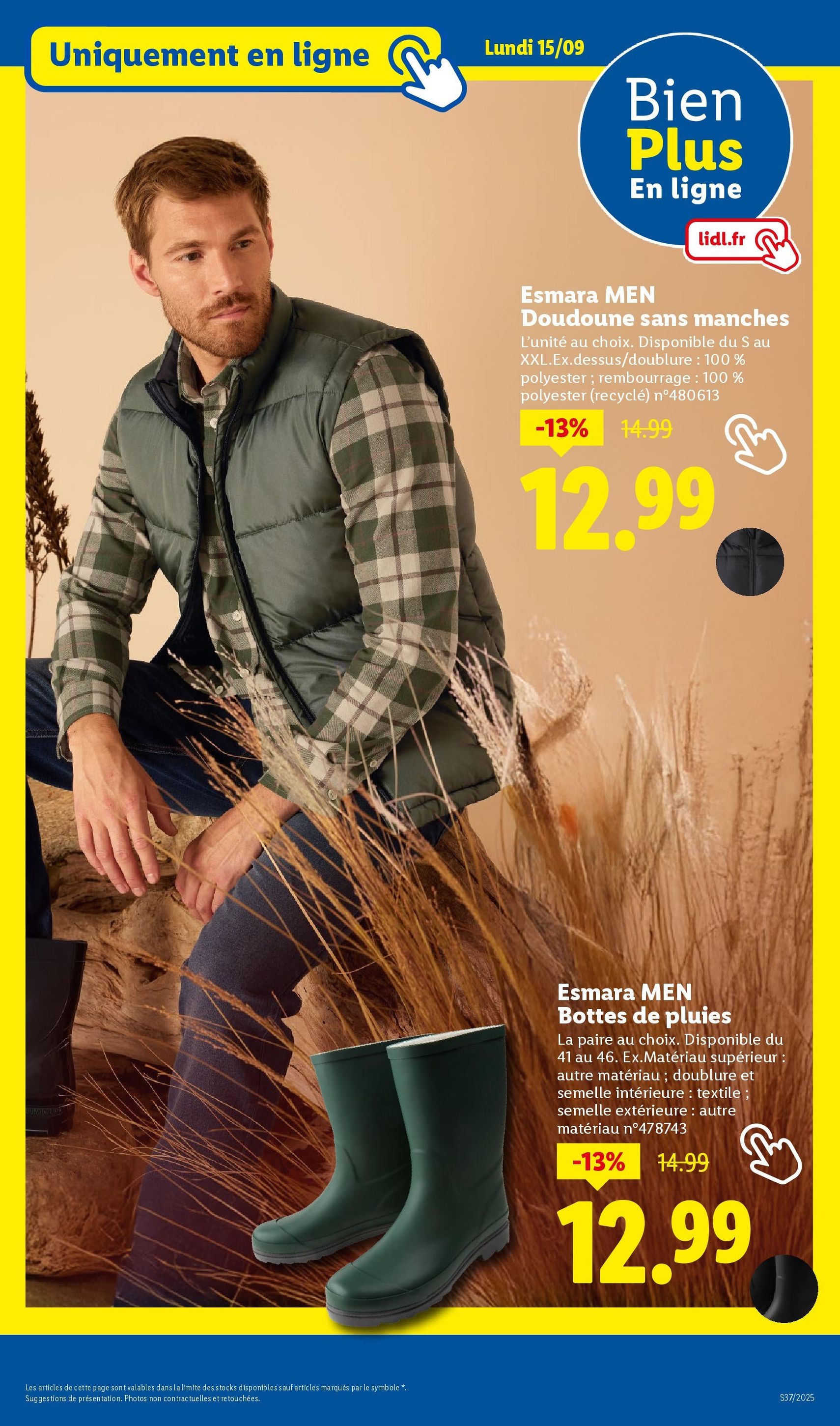 LIDL catalogue semaine 37 - brochure valable à partir du 11/09/2025, page 57 sur 76 LIDL catalogue semaine 37 - brochure valable à partir du 11/09/2025, page 57 sur 76