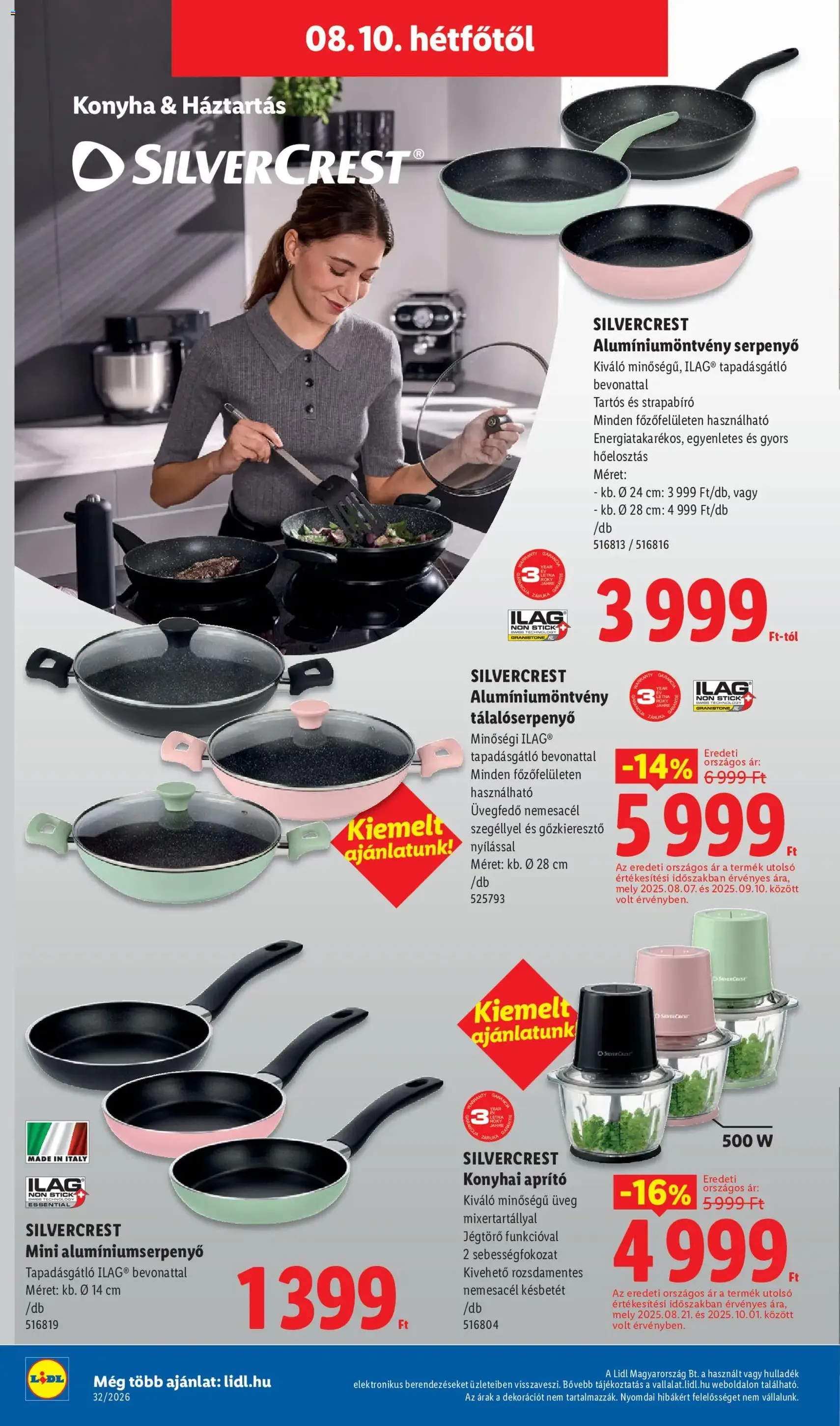 Lidl akciós újság - 2026.08.06. érvényes szórólap 58 oldal 80 oldalból