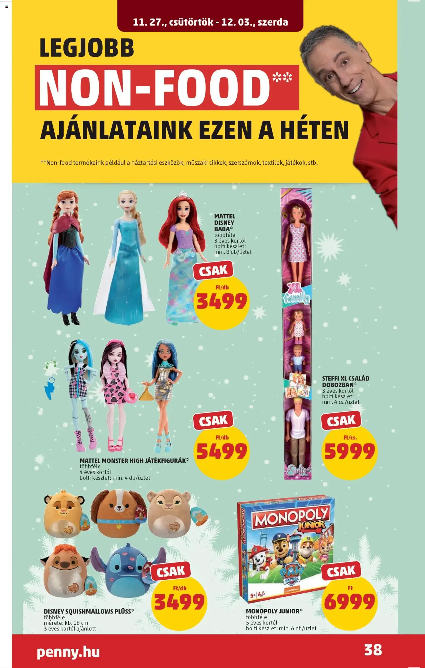 PENNY Akciós újság - 2025.11.27. érvényes szórólap 42 oldal 46 oldalból