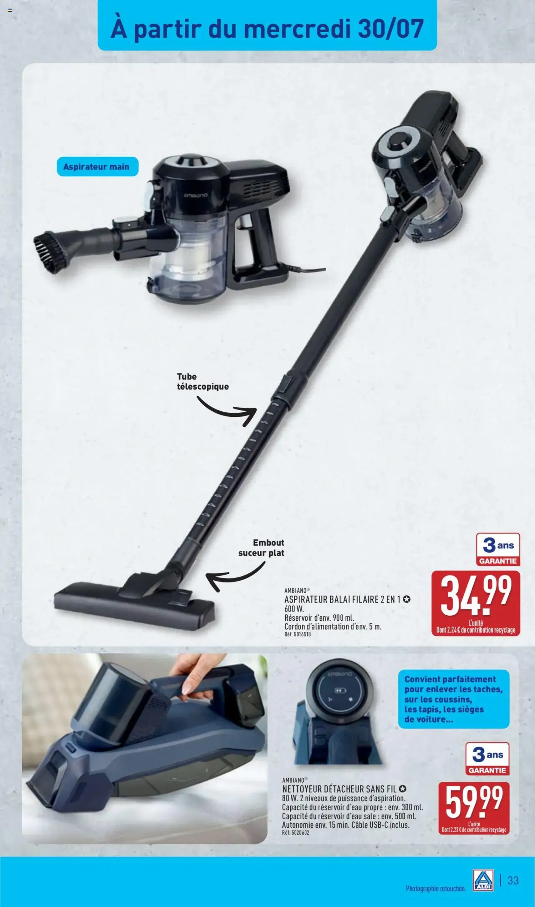 Aldi catalogue de la semaine 31 - brochure valable à partir du 29/07/2025, page 35 sur 50