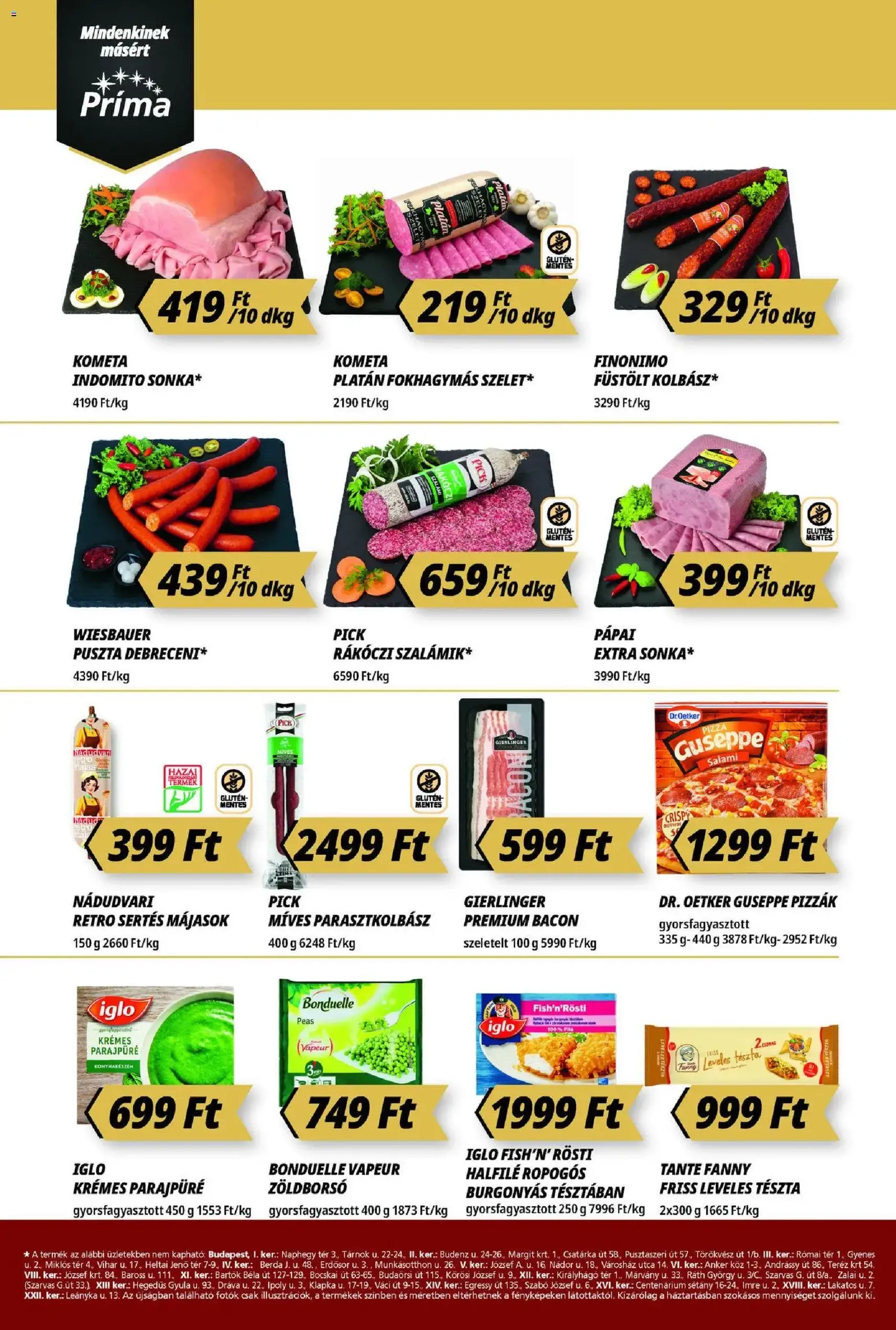 CBA Príma Akciós újság - 2025.11.13. érvényes szórólap 2 oldal 16 oldalból