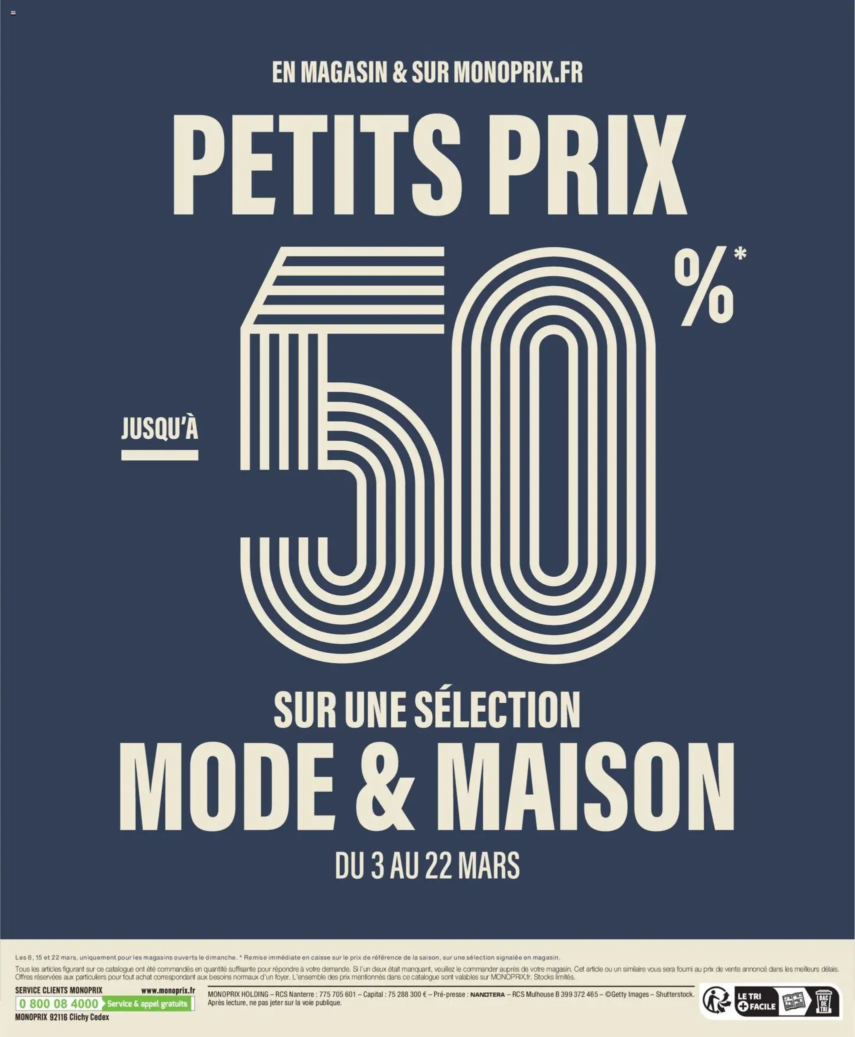 Monoprix catalogue - brochure valable à partir du 03/03/2026, page 68 sur 68