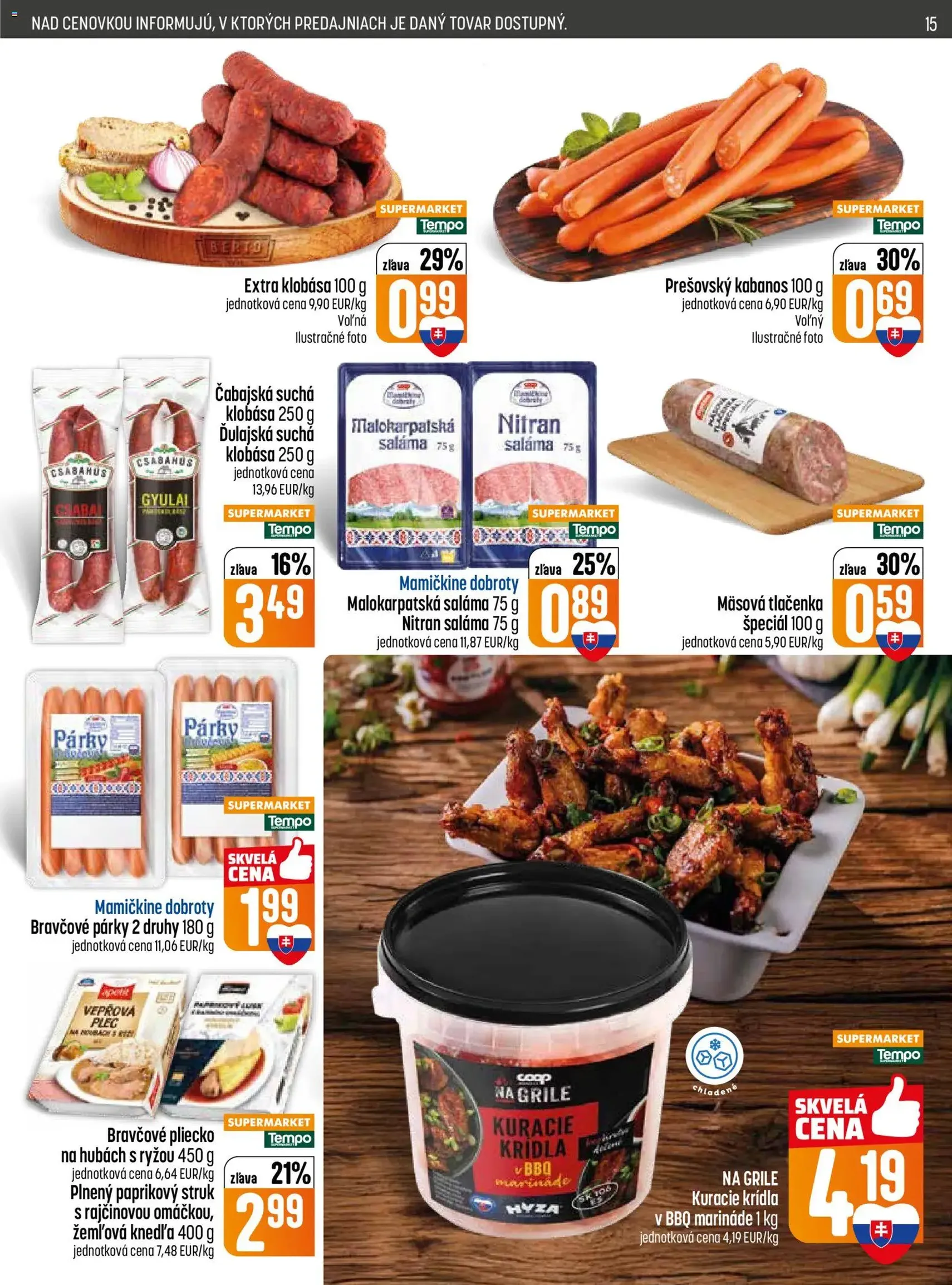 COOP Jednota leták - platný leták od 16.04.2026 strana 15 z 29