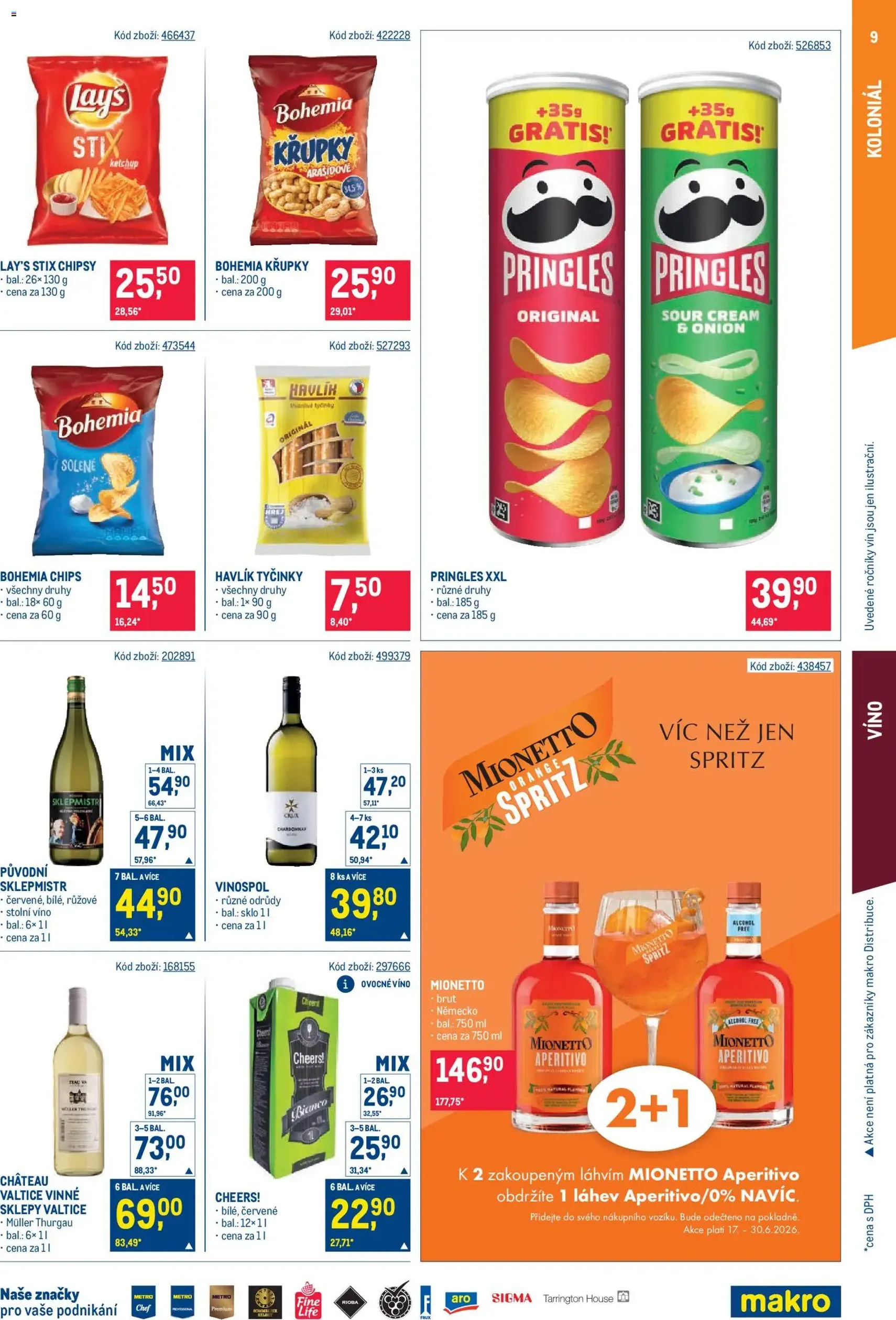Makro leták - Maloobchod - platný leták od 17.06.2026 strana 9 z 18
