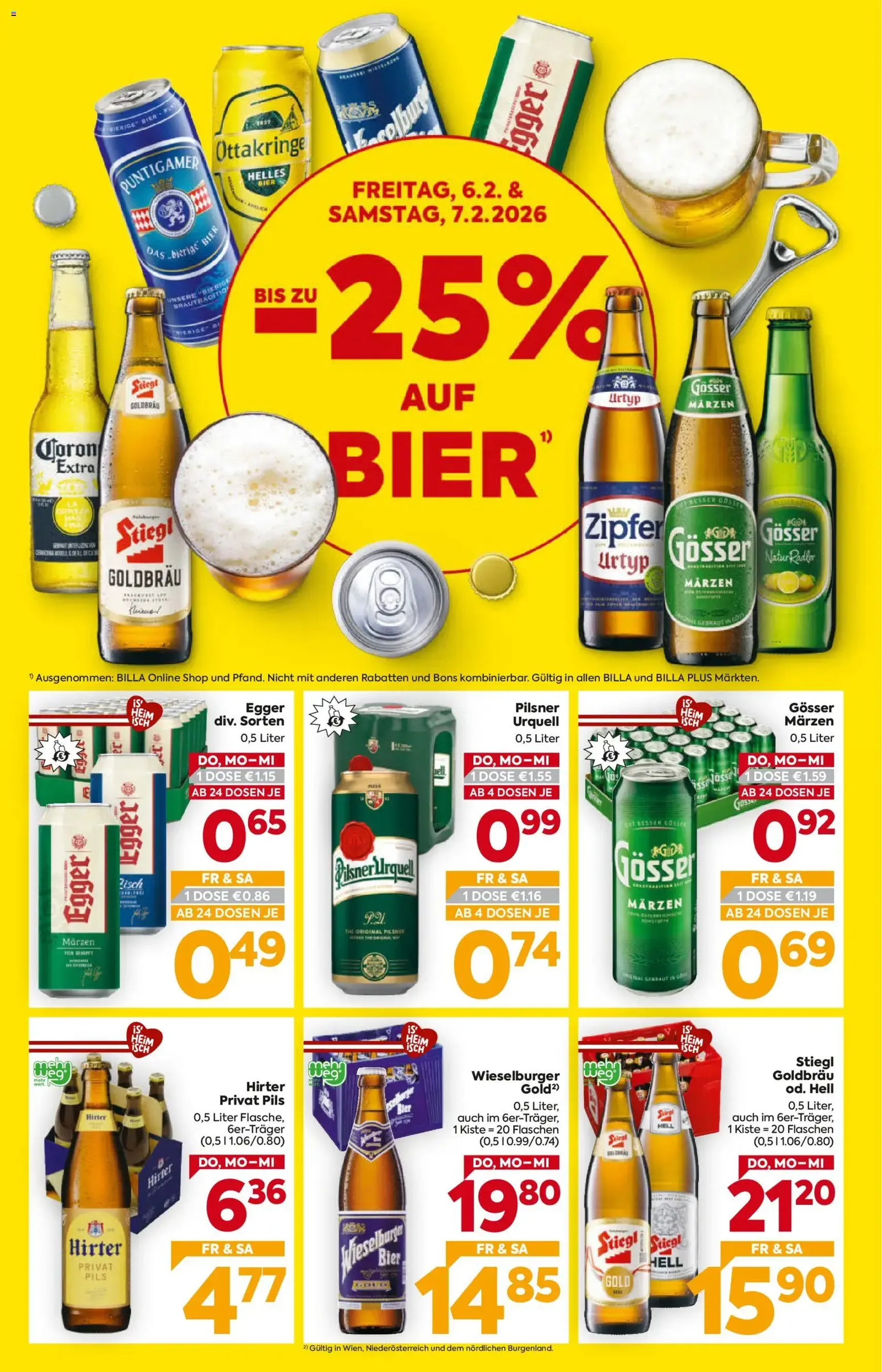 Billa Flugblatt - Gültiger Prospekt ab 05.02.2026, Seite 2 von insgesamt 16