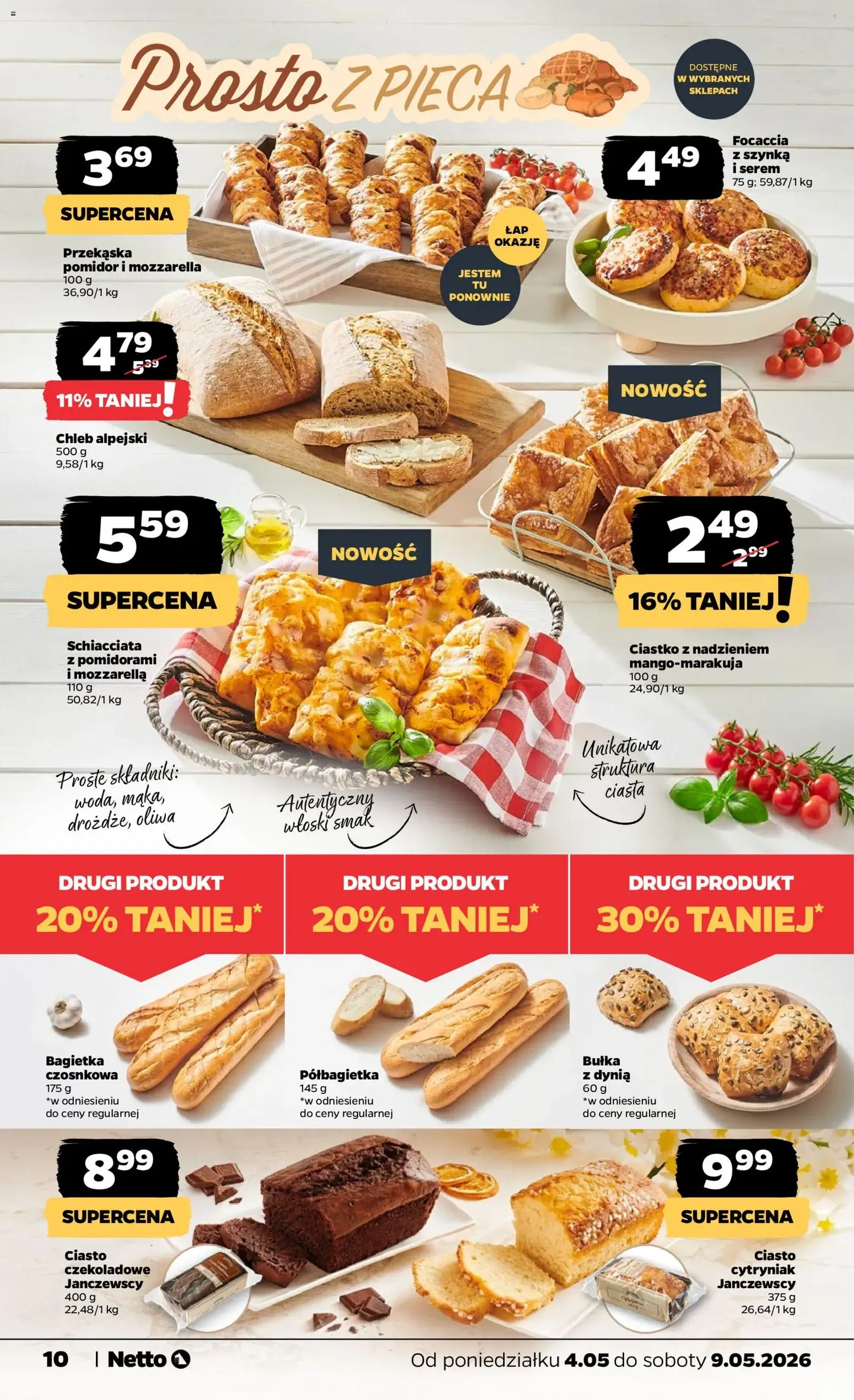 Netto gazetka od poniedziałku spożywcza - ważny gazetka od 04.05.2026 strona 10 z 31