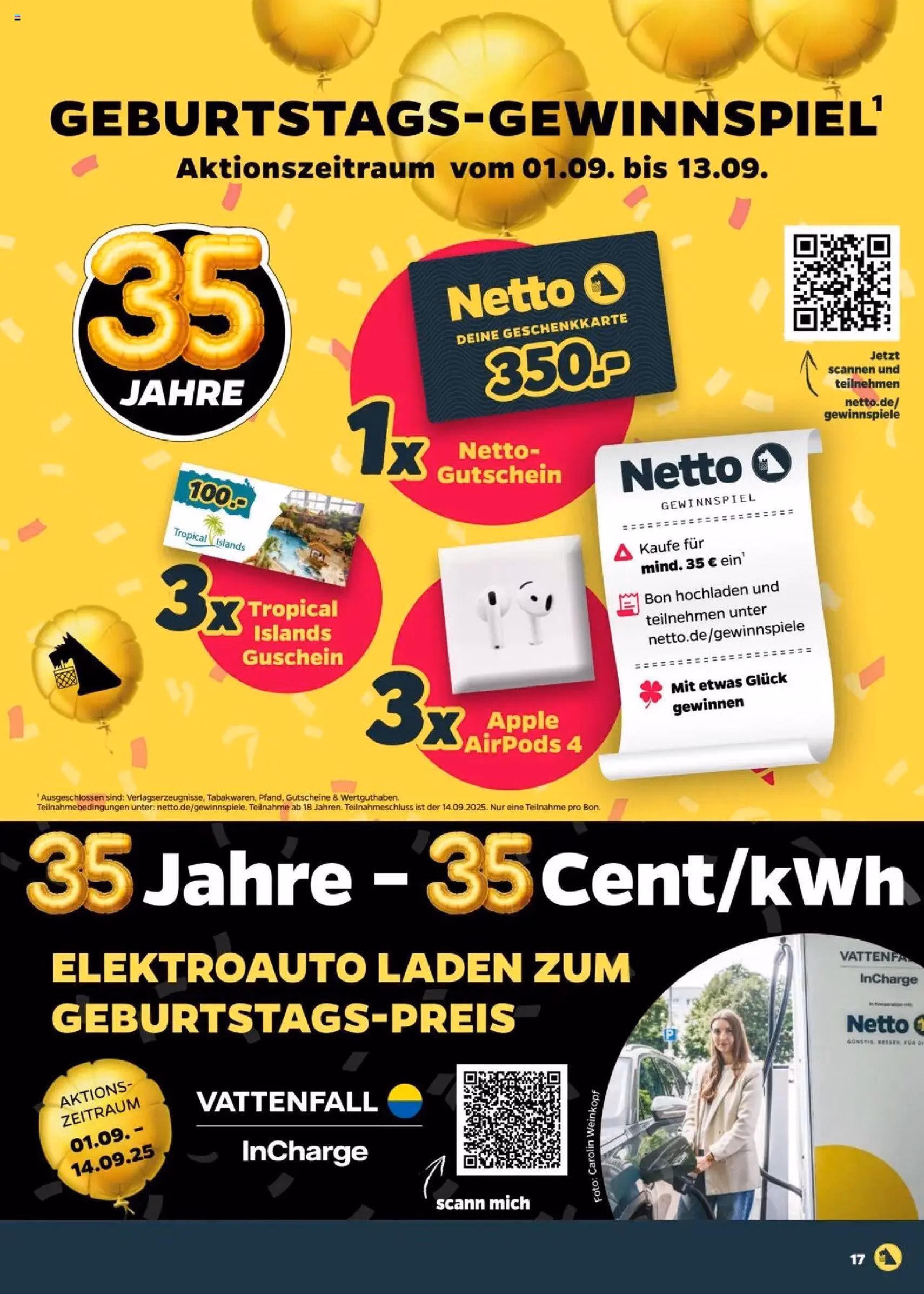 Netto Prospekt - Gültiger Prospekt ab 01.09.2025, Seite 17 von insgesamt 50 Netto Prospekt - Gültiger Prospekt ab 01.09.2025, Seite 17 von insgesamt 50