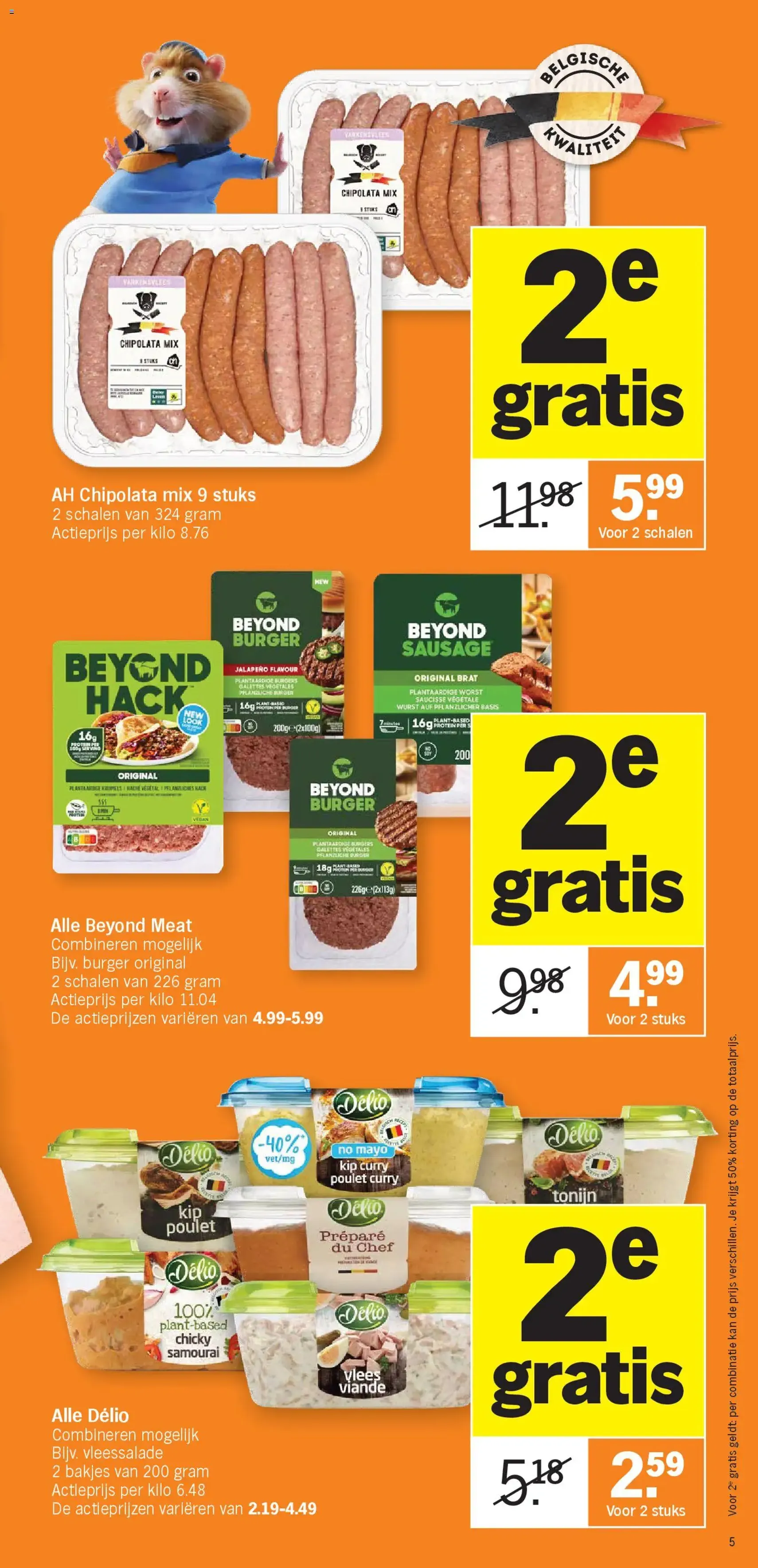 Albert Heijn folder week / de la semaine 5 - geldige folder vanaf 26/01/2026 pagina 5 van 32