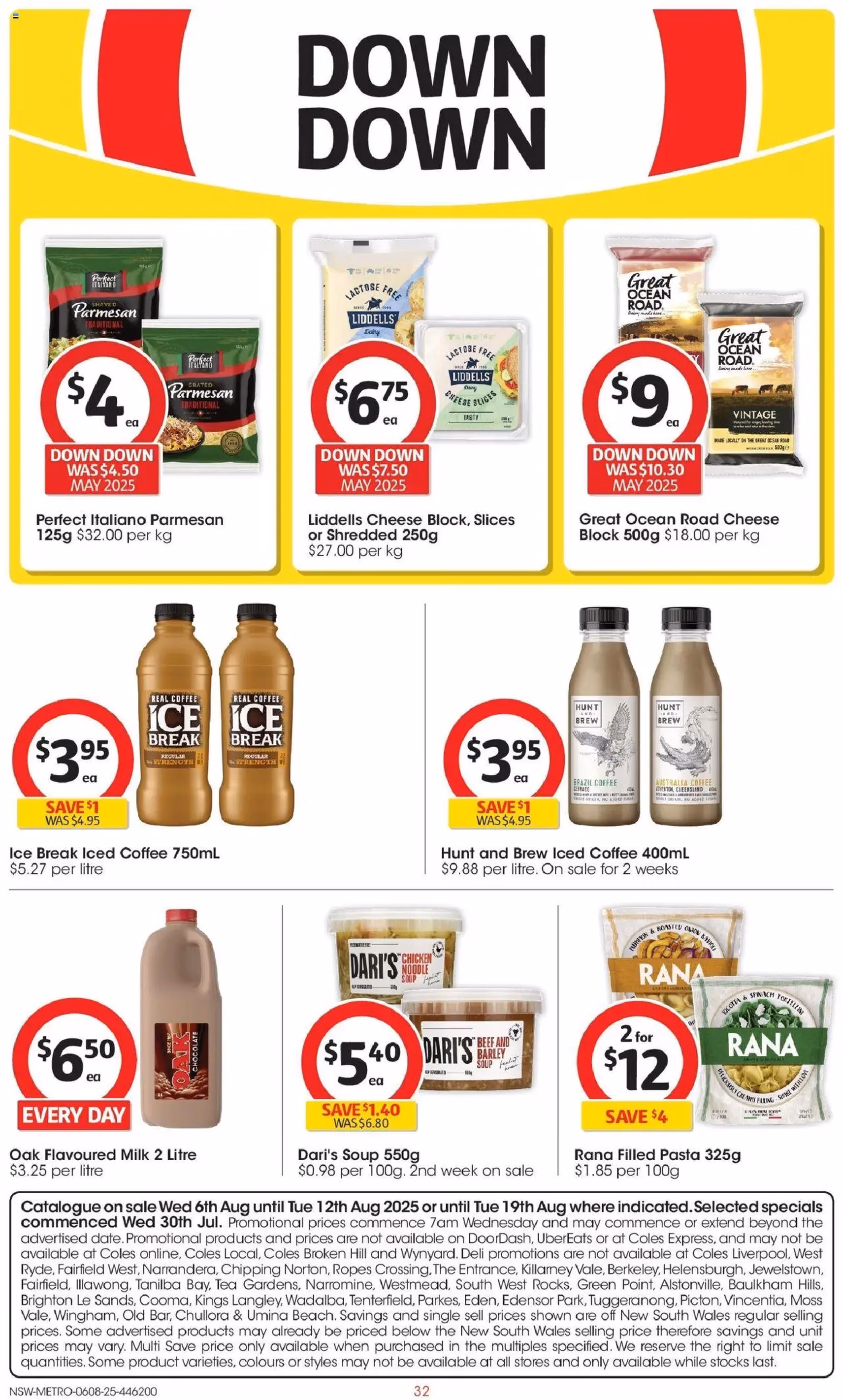 Coles Catalogue NSW - valid flyer from 06/08/2025, page 32 of 47 Coles Catalogue NSW - valid flyer from 06/08/2025, page 32 of 47