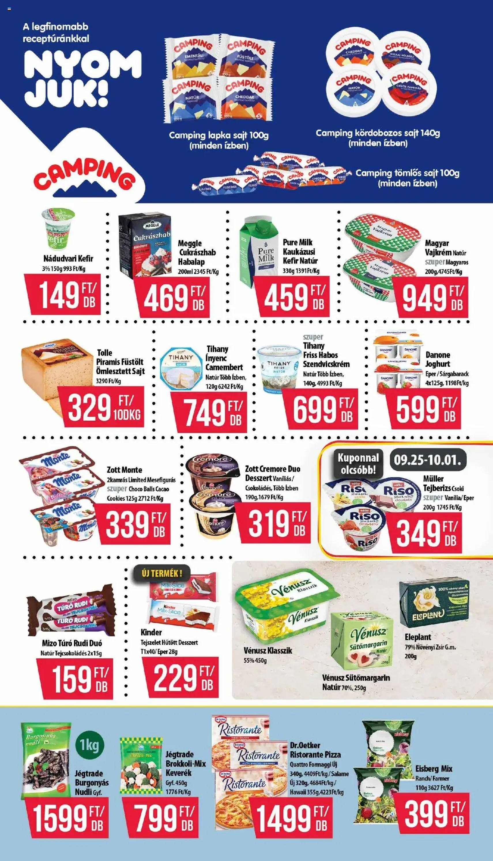 COOP Akciós újság - 2025.09.18. érvényes szórólap 4 oldal 12 oldalból