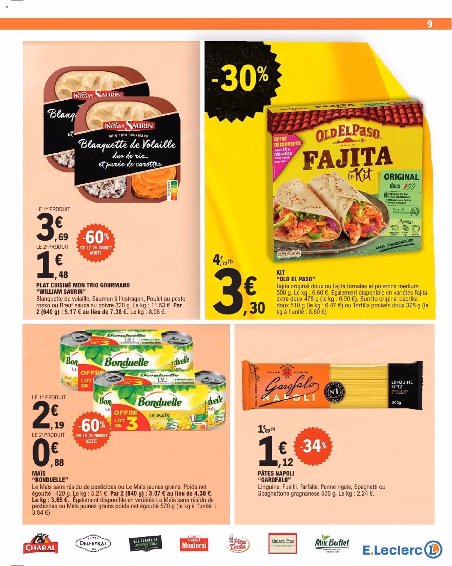 E.Leclerc catalogue de la semaine 16 - brochure valable à partir du 14/04/2026, page 9 sur 56
