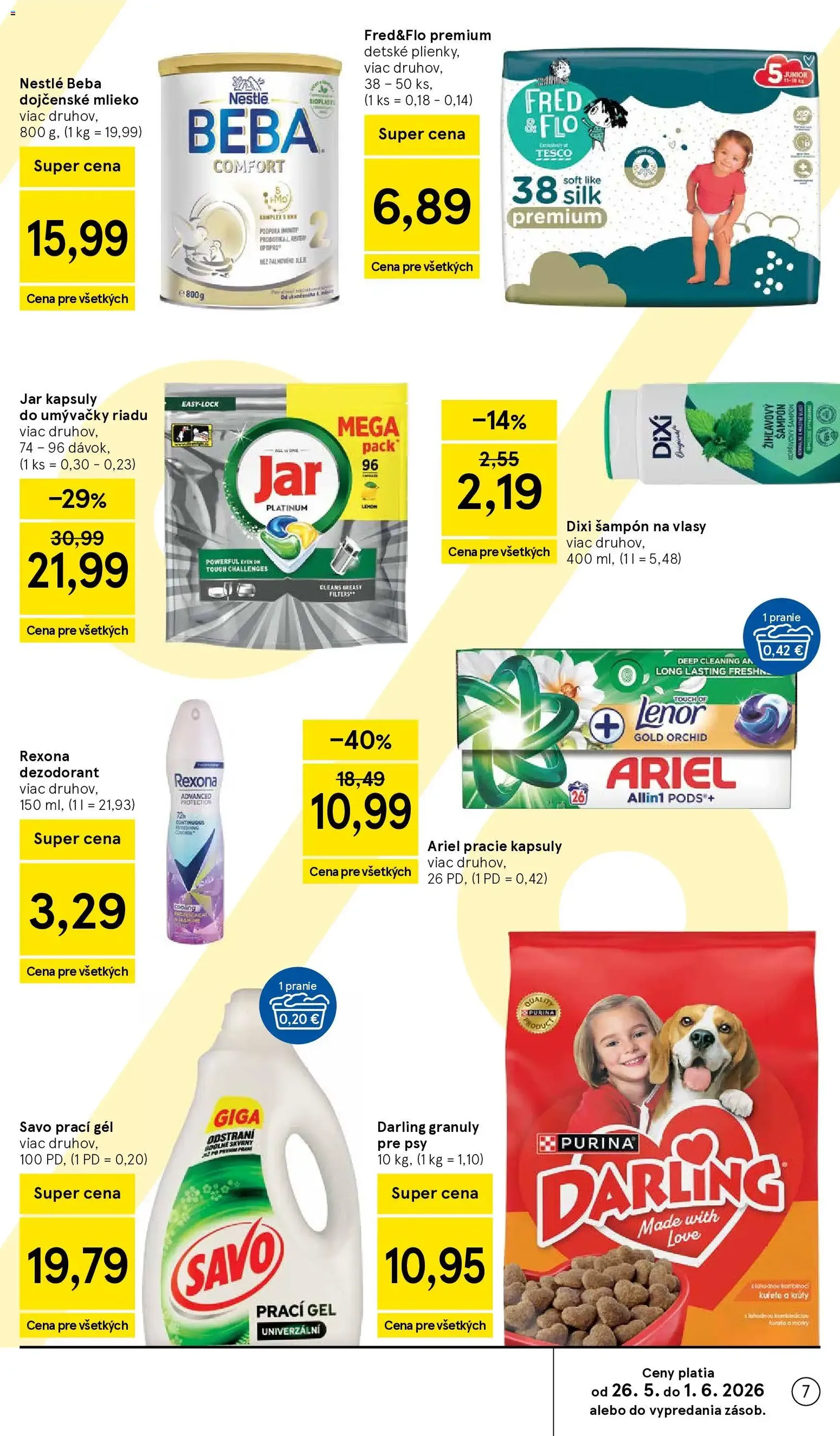 Tesco Hypermarket - leták - platný leták od 27.05.2026 strana 7 z 45