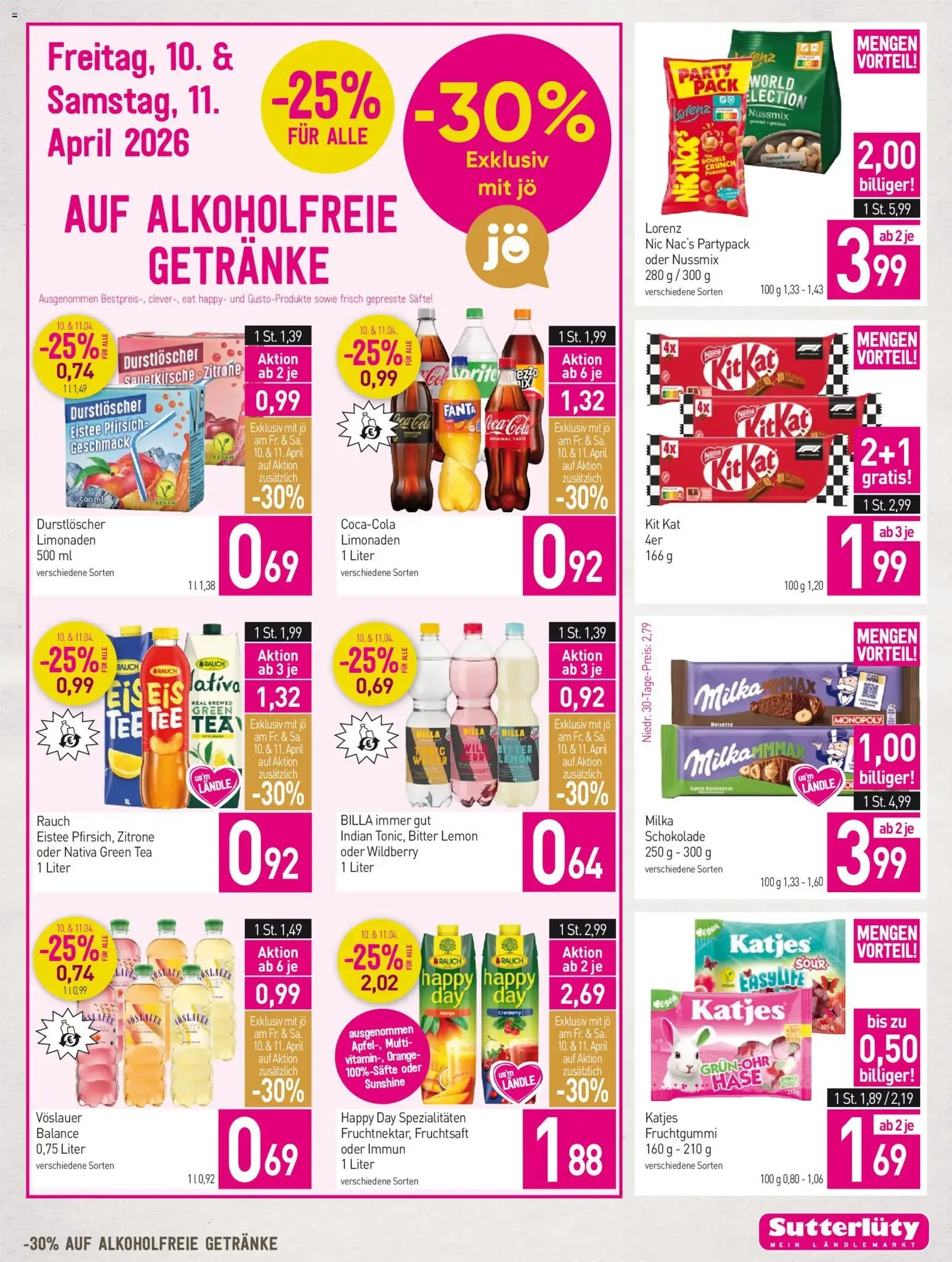 Sutterlüty Flugblatt - Gültiger Prospekt ab 09.04.2026, Seite 15 von insgesamt 20