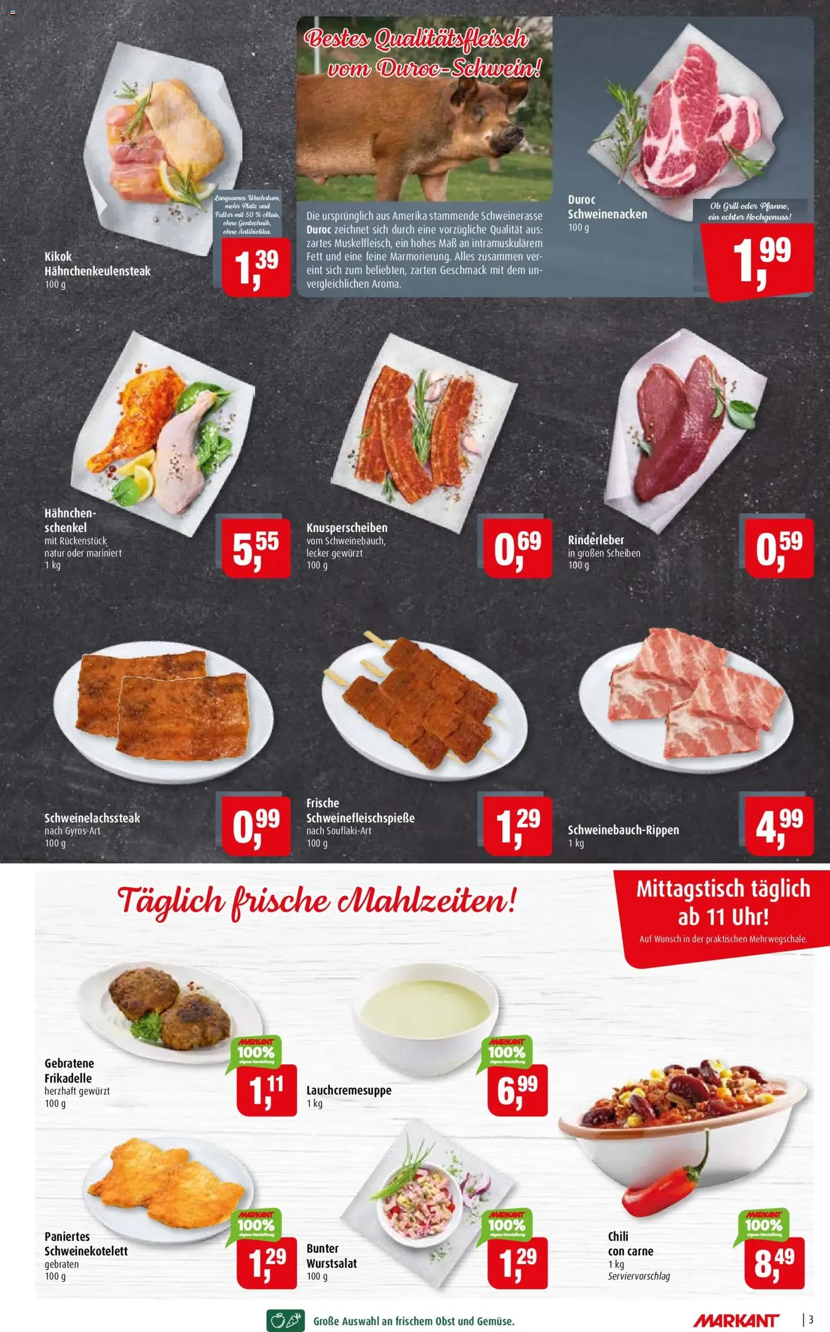 Markant Prospekt - Gültiger Prospekt ab 24.08.2026, Seite 3 von insgesamt 14