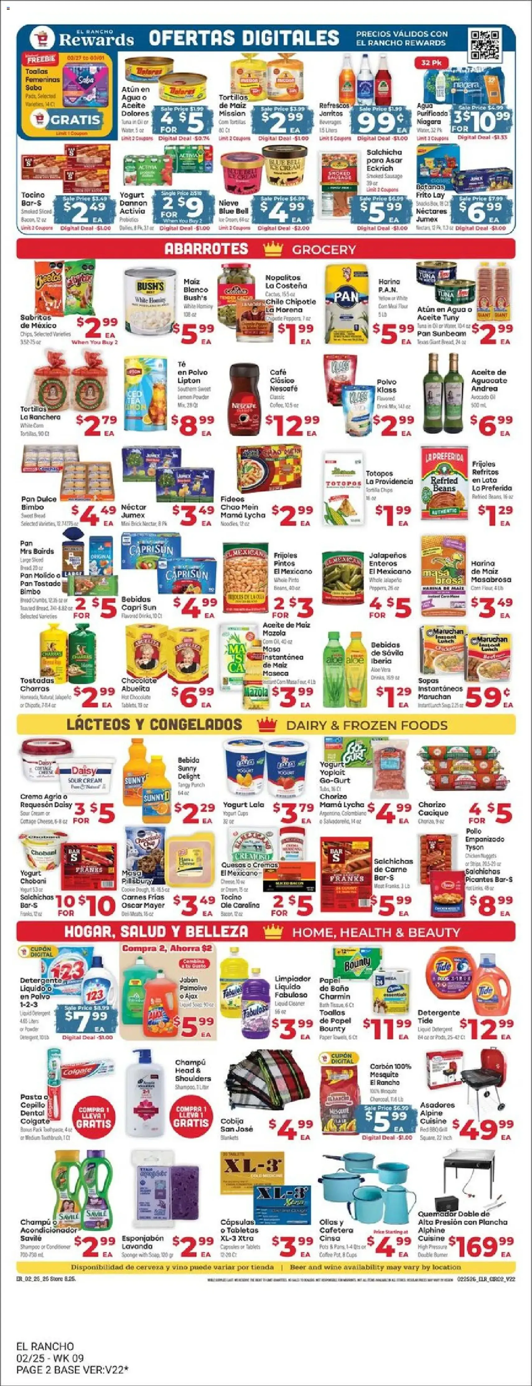 El Rancho - Weekly Ad - valid flyer from 02/25/2026, page 2 of 4