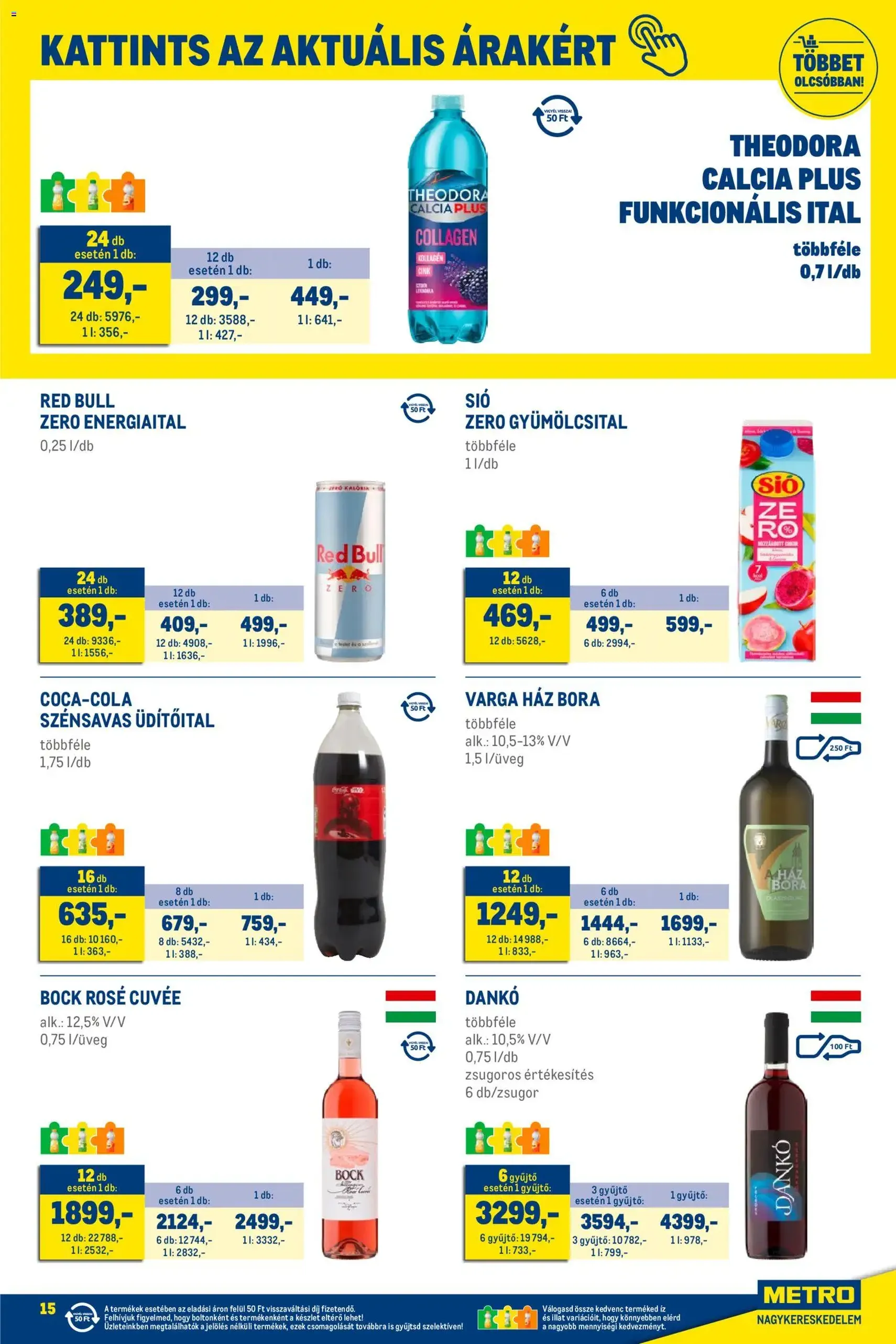 Metro - Élelmiszer és Szezonális katalógus 2026/02 - 2026.02.01. érvényes szórólap 15 oldal 41 oldalból