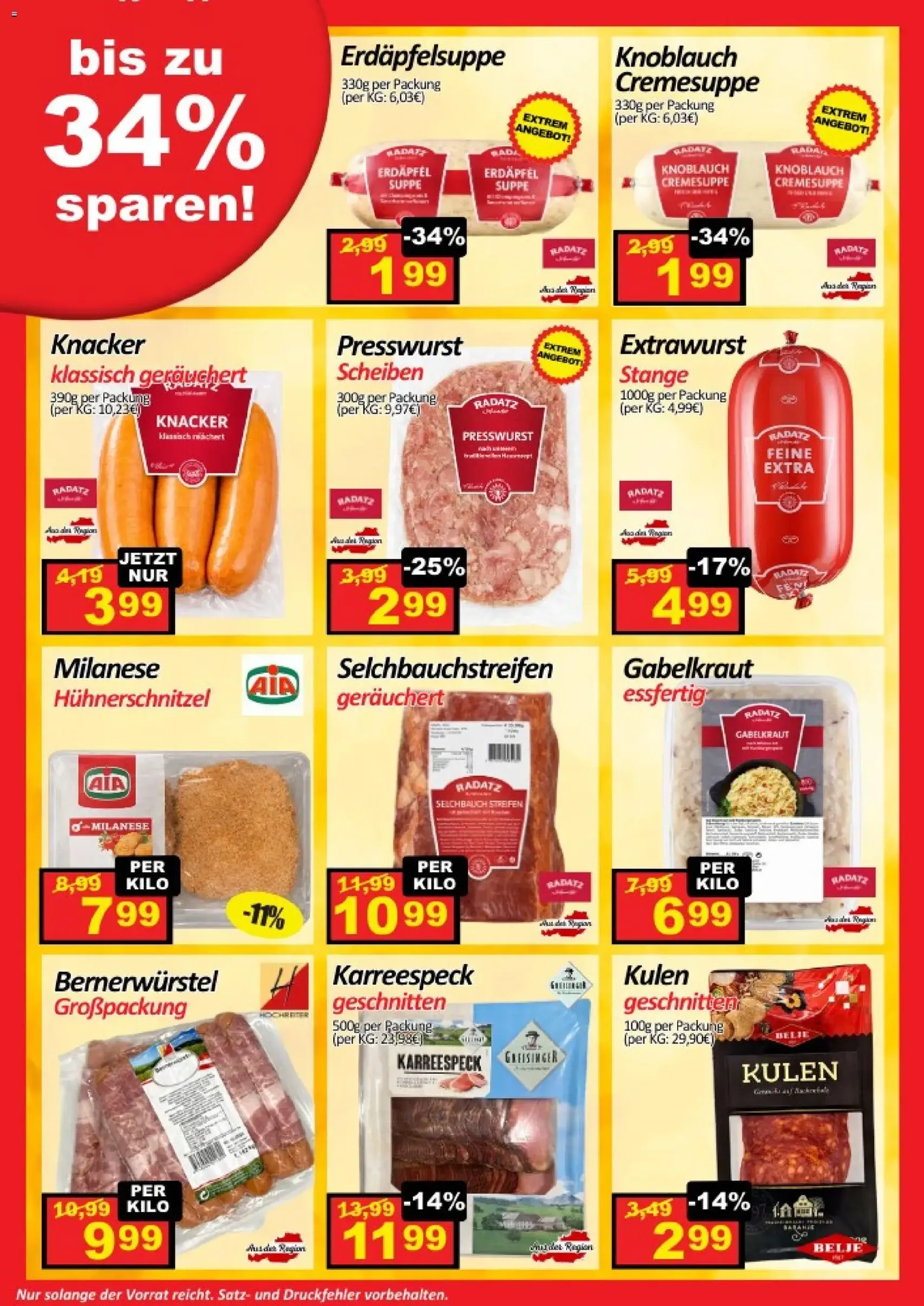 Wurstico Abholmarkt Flugblatt - Gültiger Prospekt ab 22.01.2026, Seite 2 von insgesamt 8