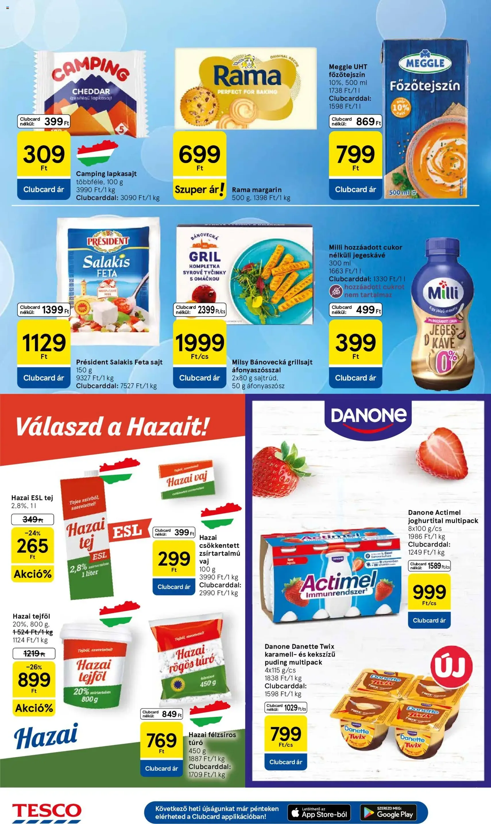 Tesco aktuális akciós újság - 2026.08.06. érvényes szórólap 18 oldal 32 oldalból