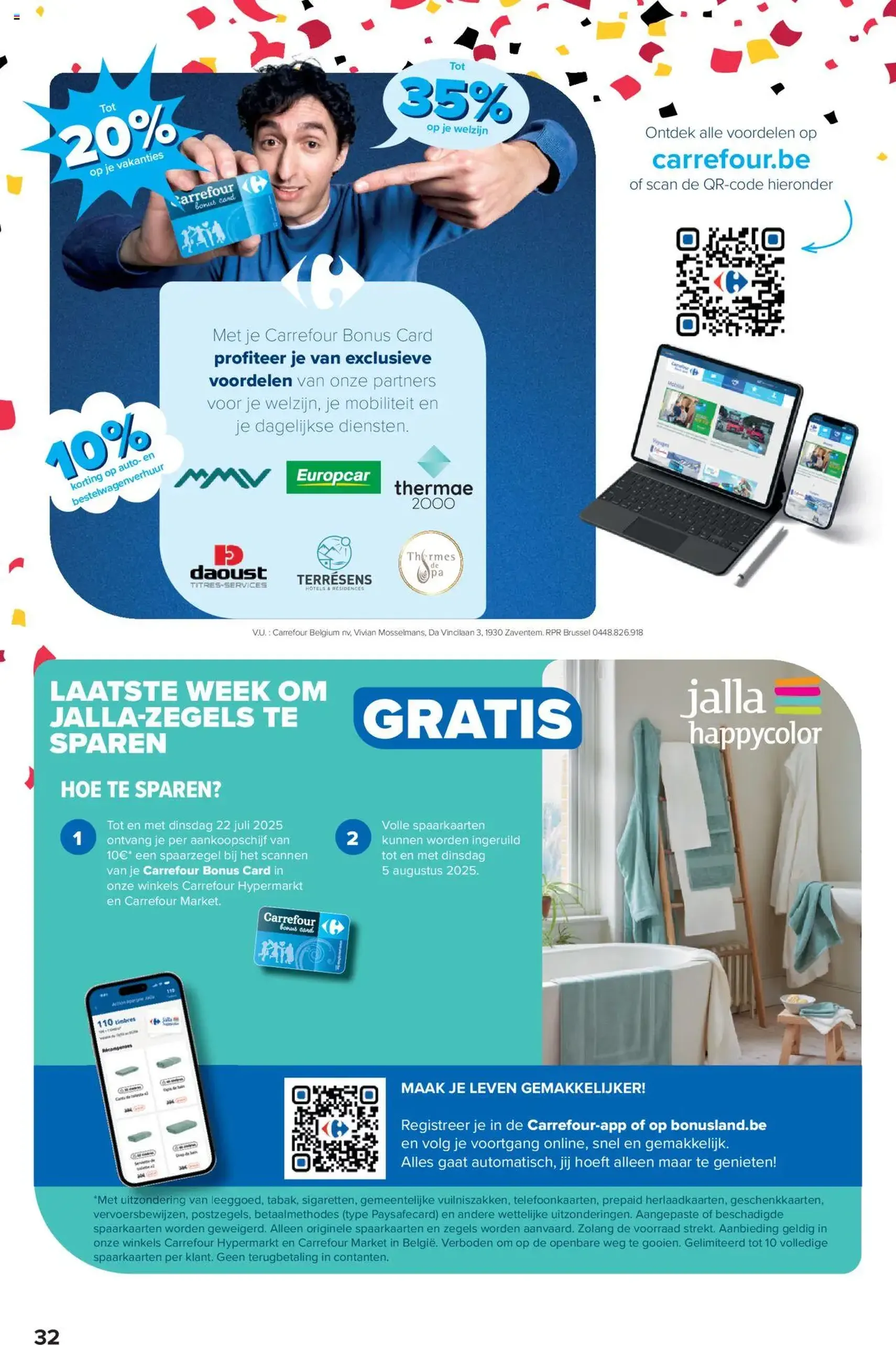 Carrefour folder week 29 - geldige folder vanaf 16/07/2025 pagina 32 van 40