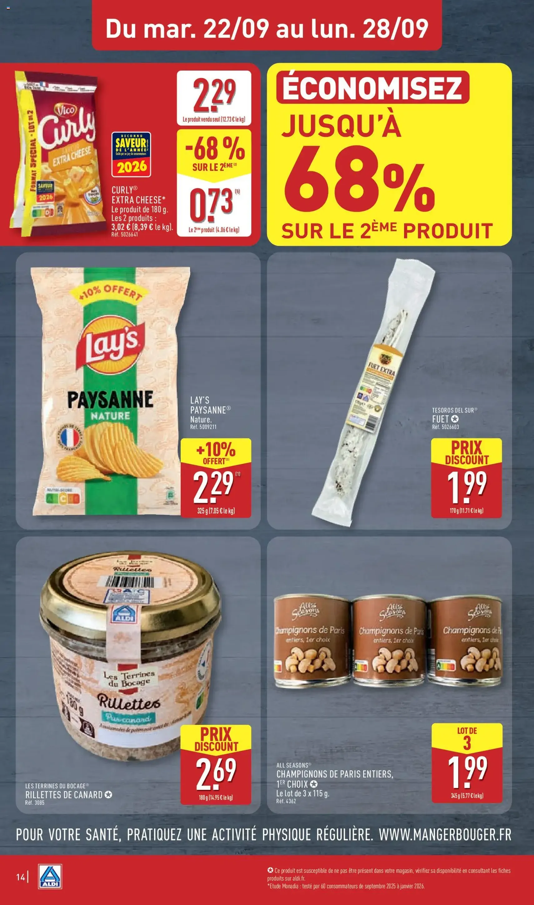Aldi catalogue - brochure valable à partir du 22/09/2026, page 16 sur 52