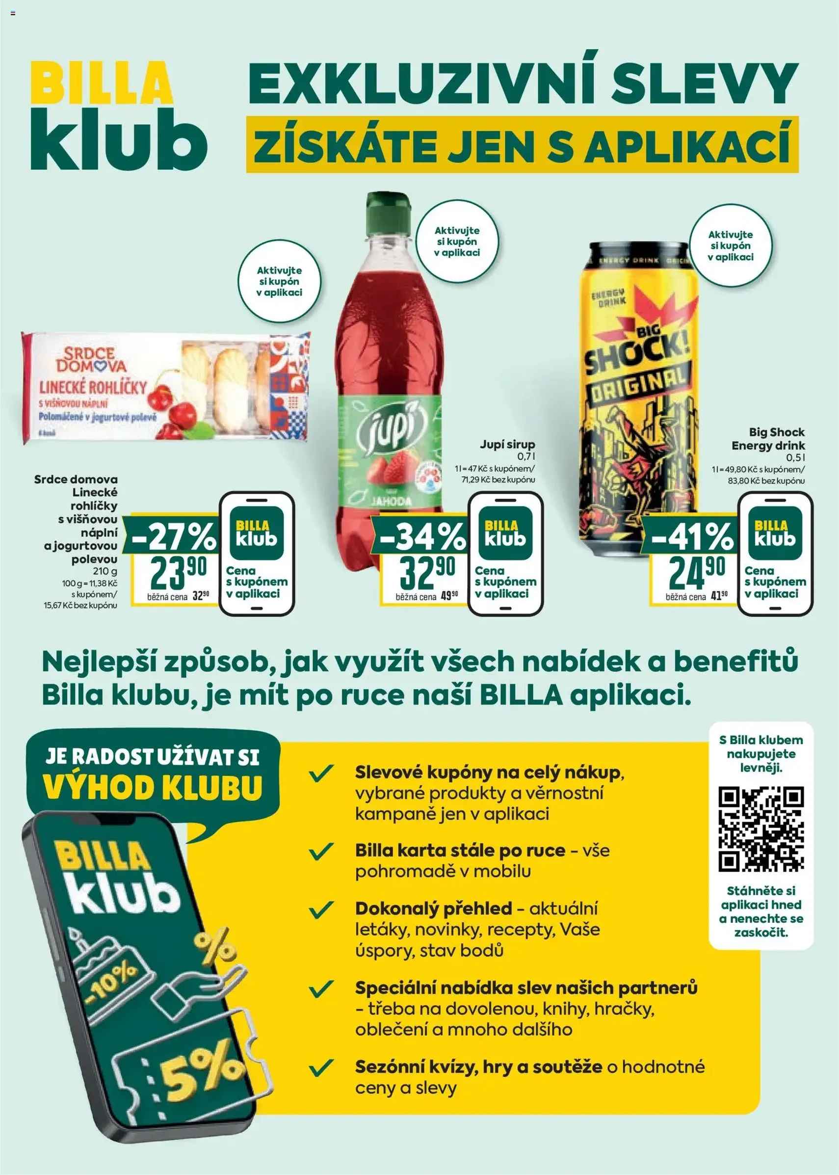 Billa Velký leták - platný leták od 22.07.2026 strana 36 z 38