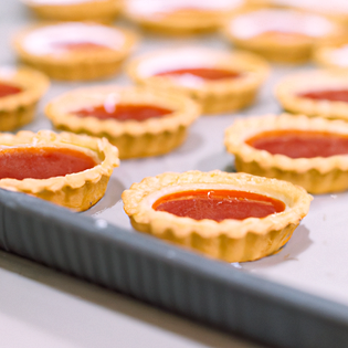 Recipe preview English Mini Buttery Pastry Jam Tarts