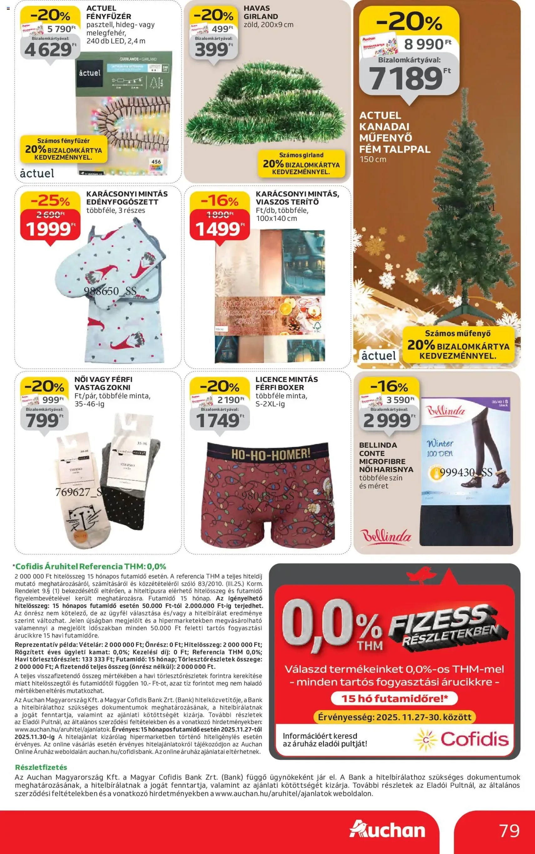 Auchan Akciós újság - 2025.11.27. érvényes szórólap 79 oldal 82 oldalból