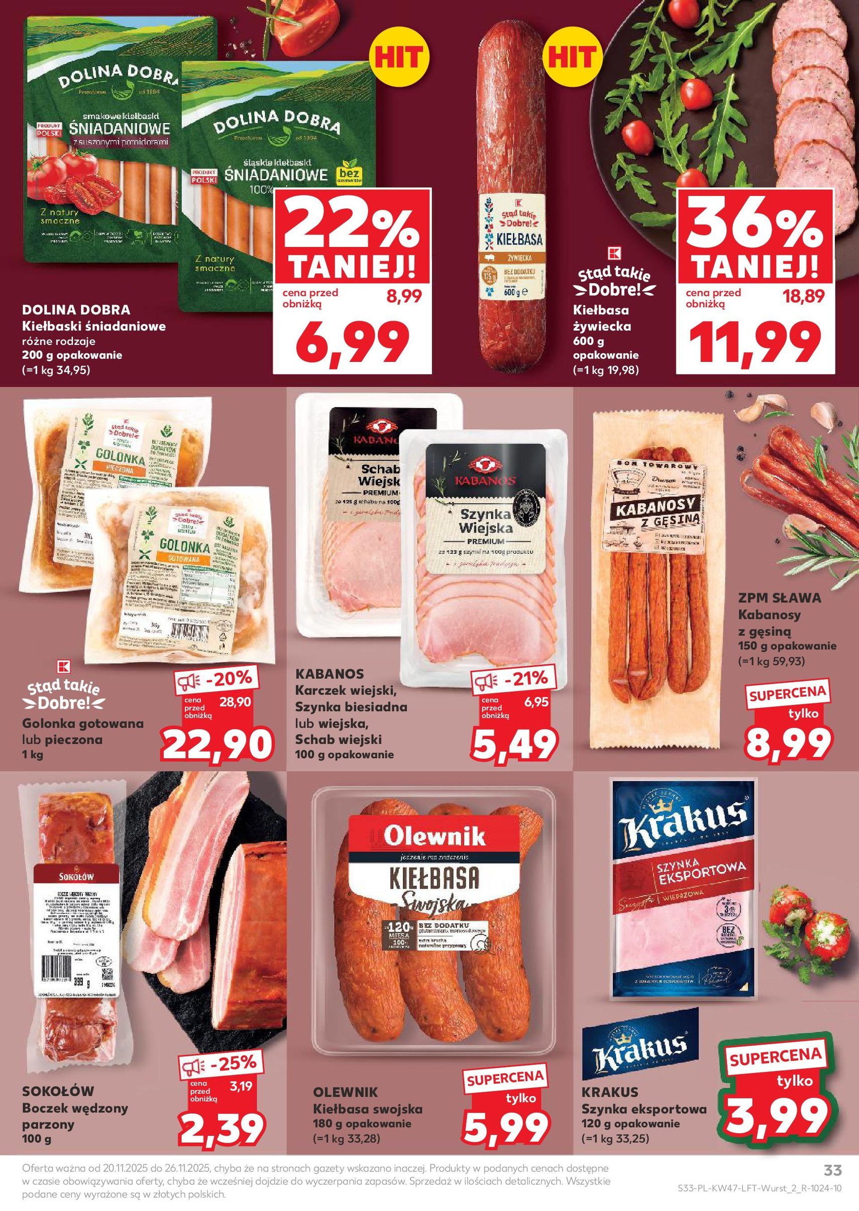 Kaufland gazetka - ważny gazetka od 20.11.2025 strona 33 z 61