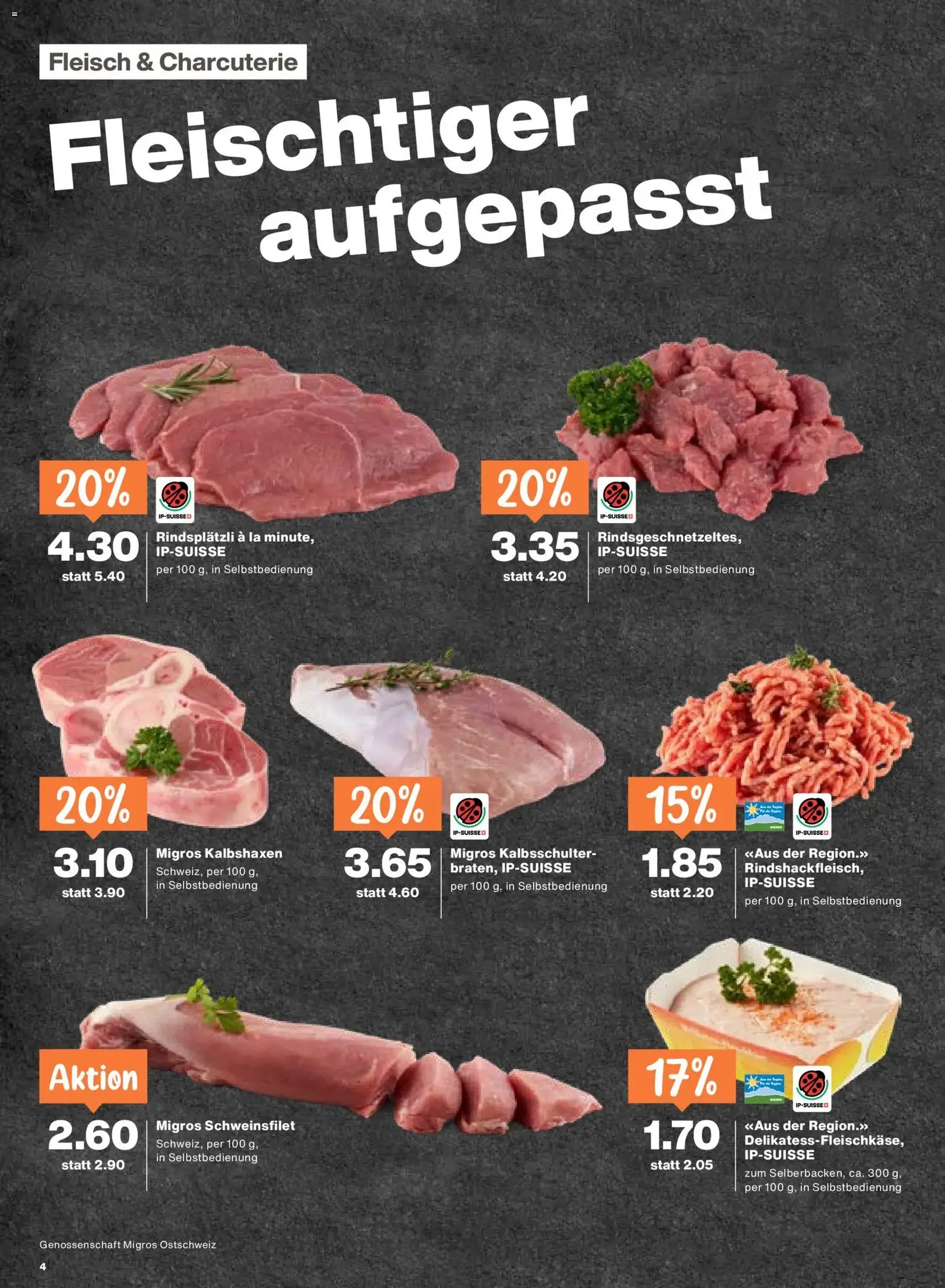 Migros aktionen - Gültiger Prospekt ab 15.10.2026, Seite 4 von insgesamt 24