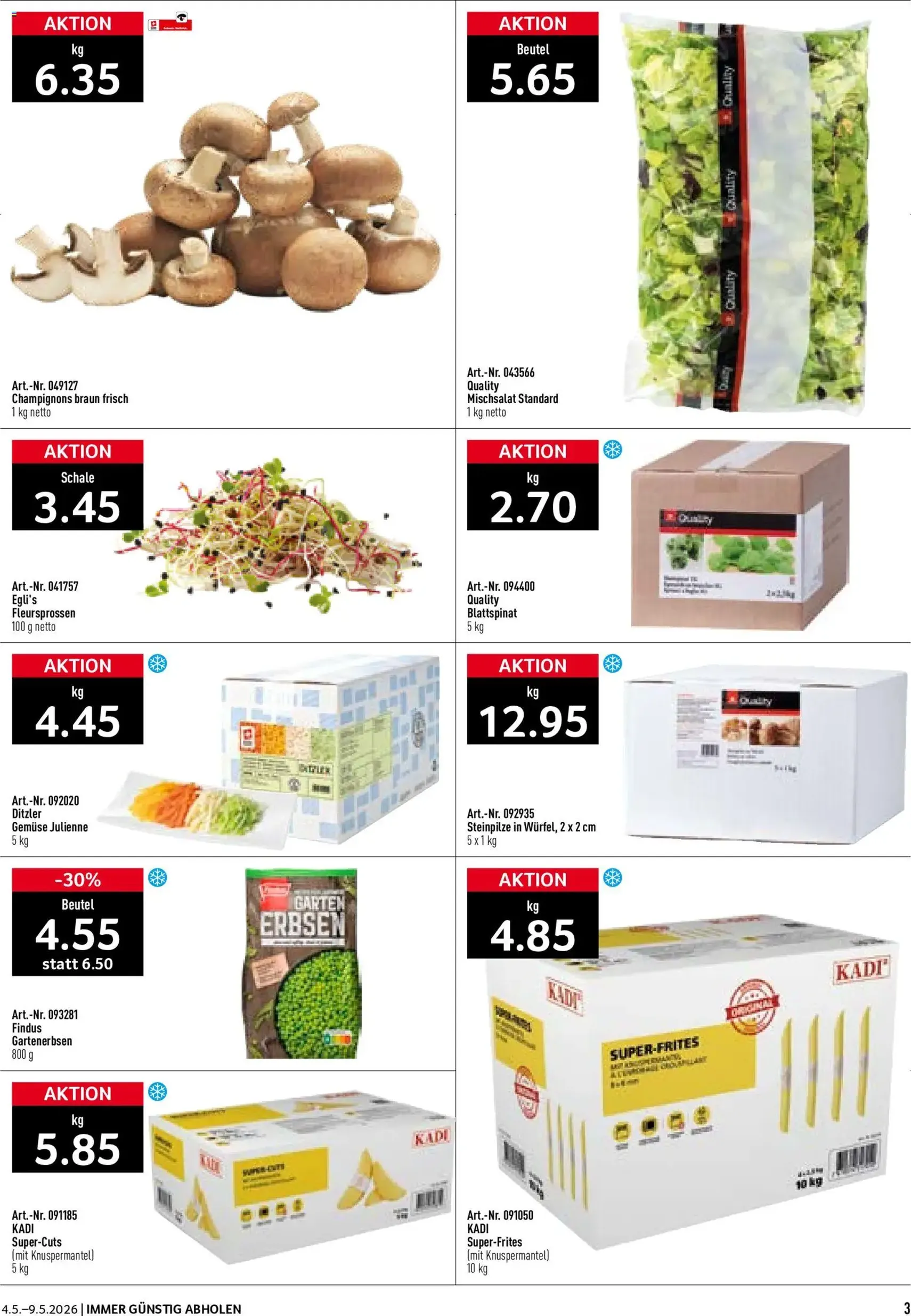 Prodega aktionen - Gültiger Prospekt ab 04.05.2026, Seite 3 von insgesamt 44
