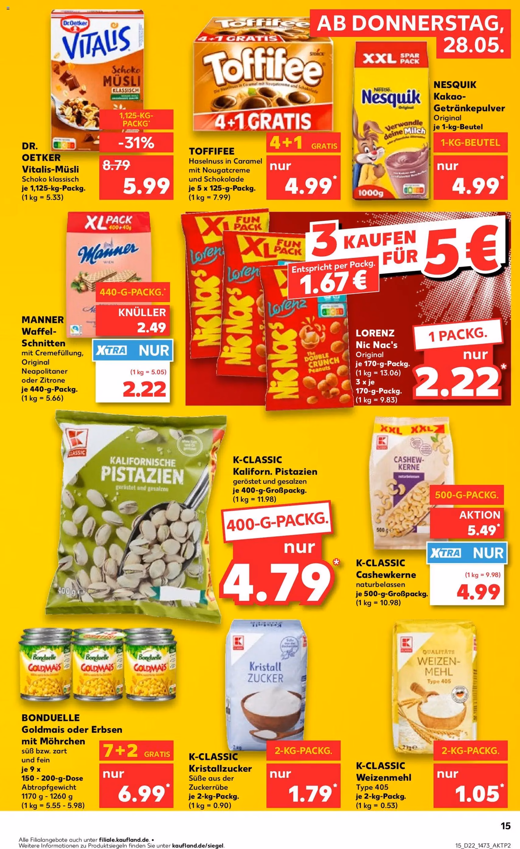 Kaufland Prospekt - Gültiger Prospekt ab 28.05.2026, Seite 15 von insgesamt 64