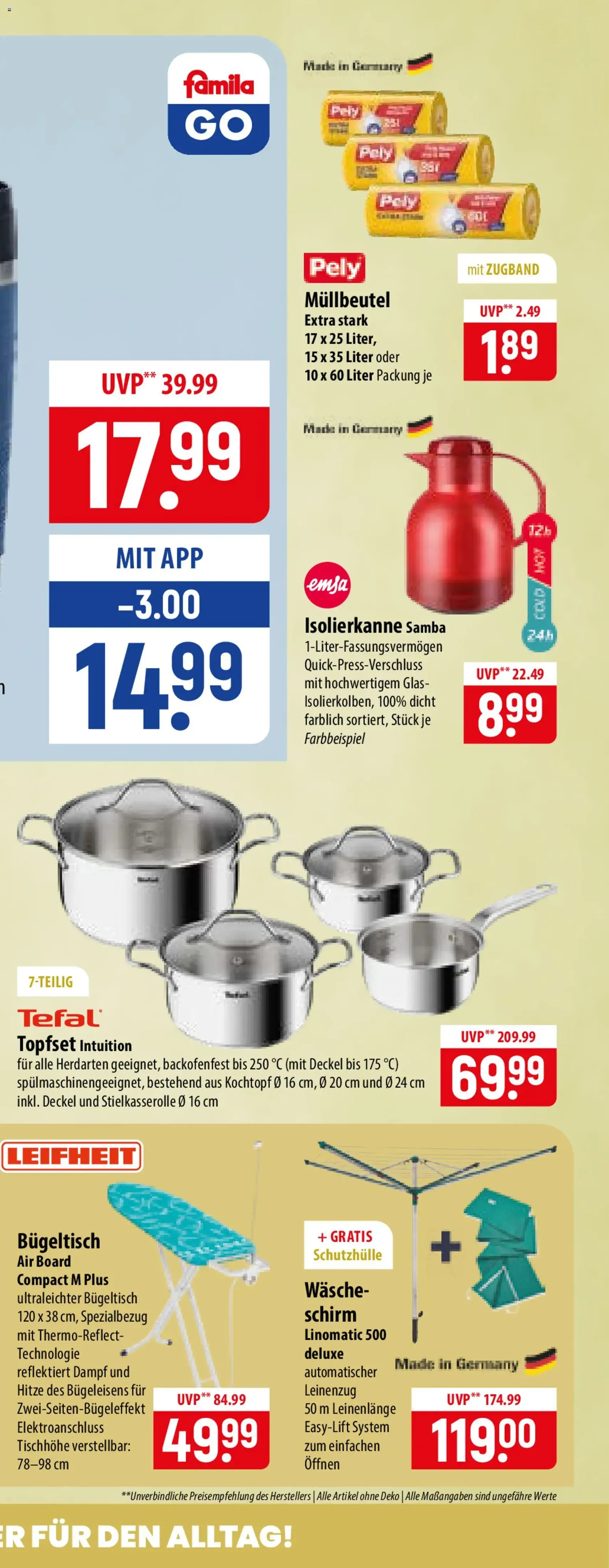 Famila Prospekt - Gültiger Prospekt ab 13.07.2026, Seite 39 von insgesamt 46
