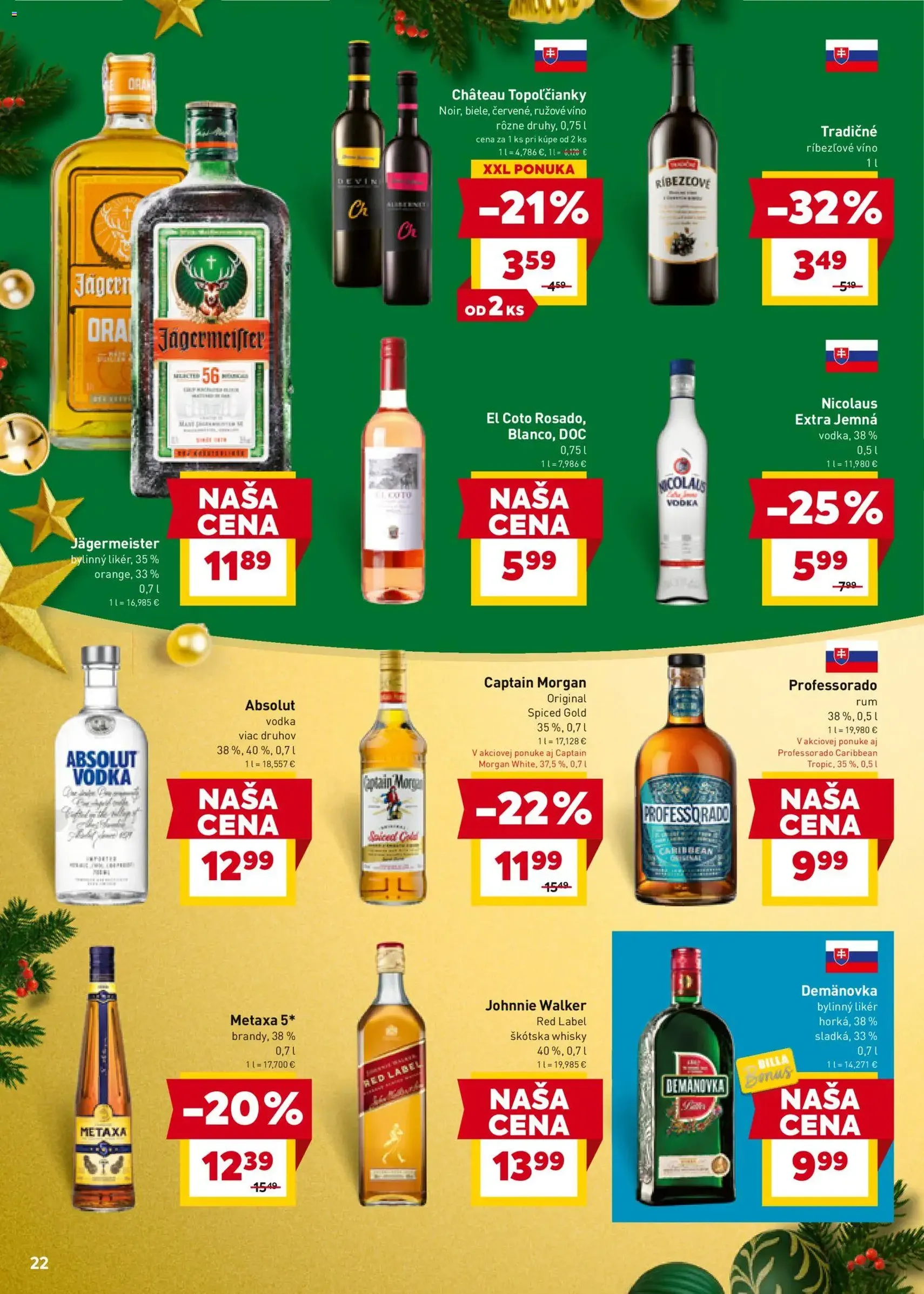 Billa leták - platný leták od 10.12.2025 strana 22 z 24