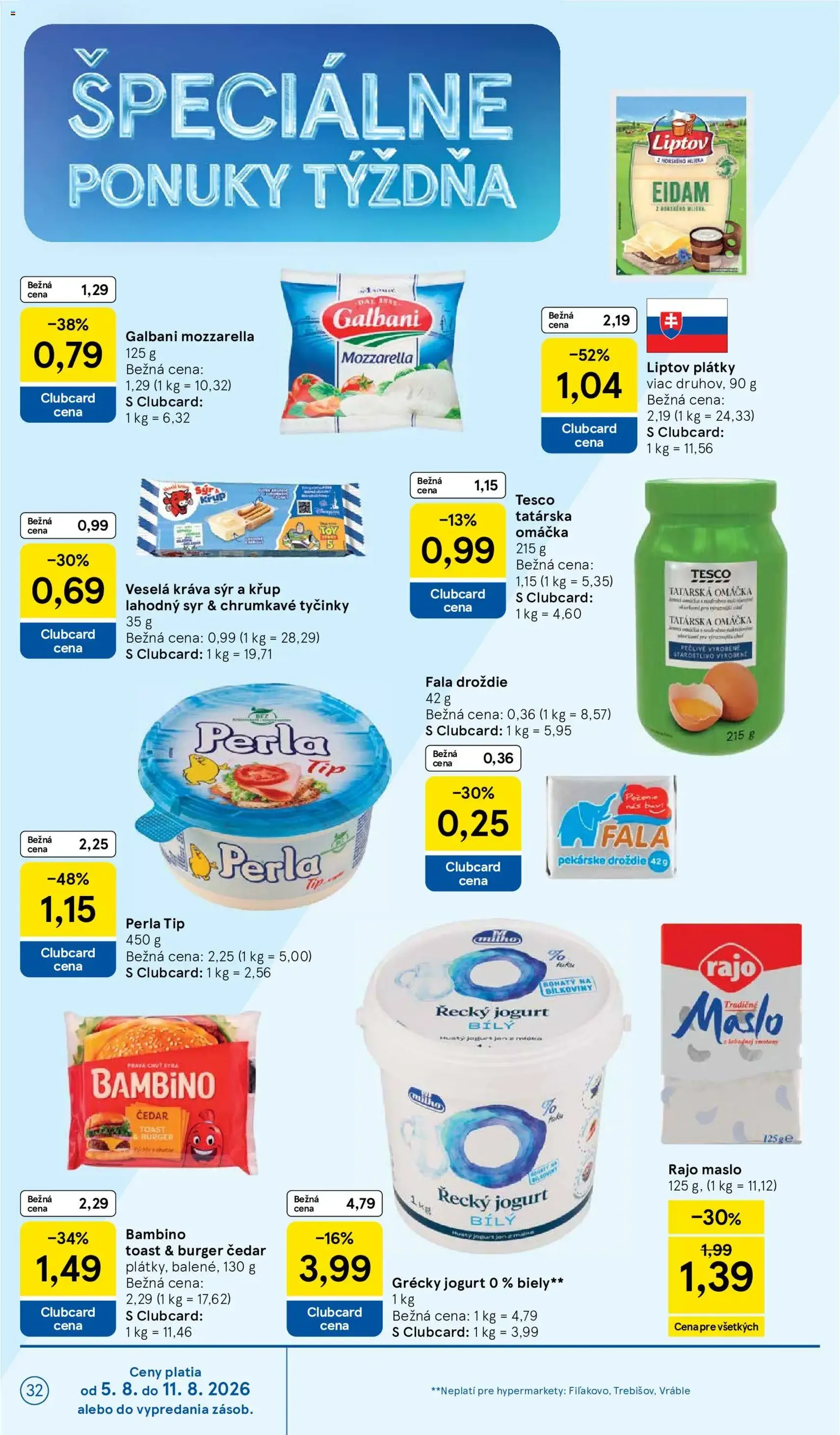 Tesco Hypermarket - leták - platný leták od 05.08.2026 strana 32 z 52