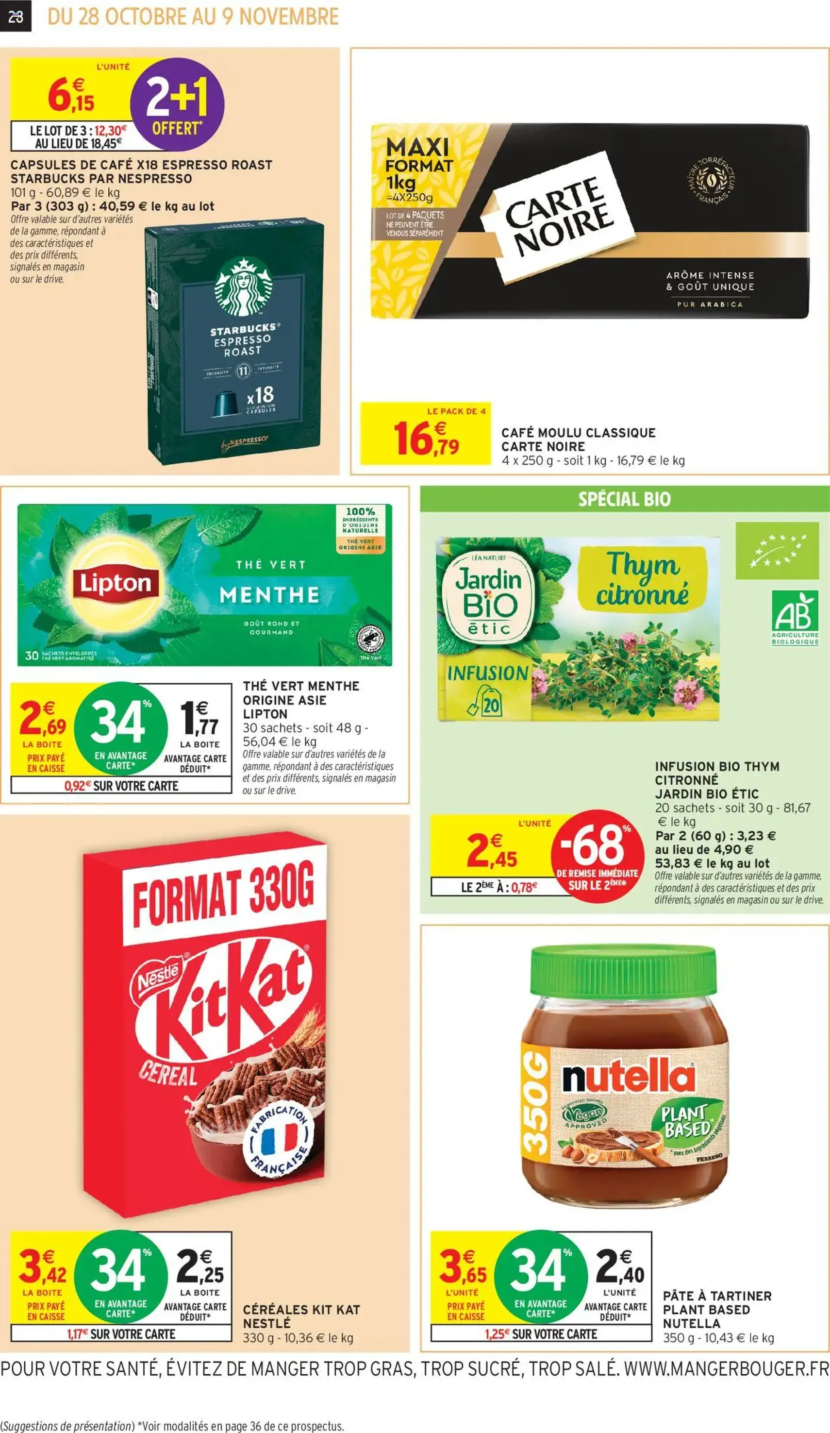 Intermarché catalogue semaine 44 - brochure valable à partir du 28/10/2025, page 16 sur 28 Intermarché catalogue semaine 44 - brochure valable à partir du 28/10/2025, page 16 sur 28