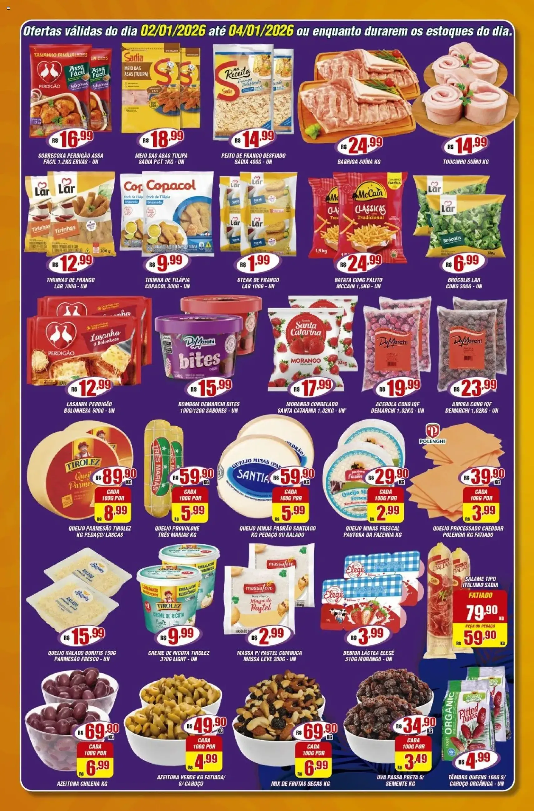 Violeta Supermercados - Ofertas da semana - folheto válido a partir de 02/01/2026 página 2 de 4