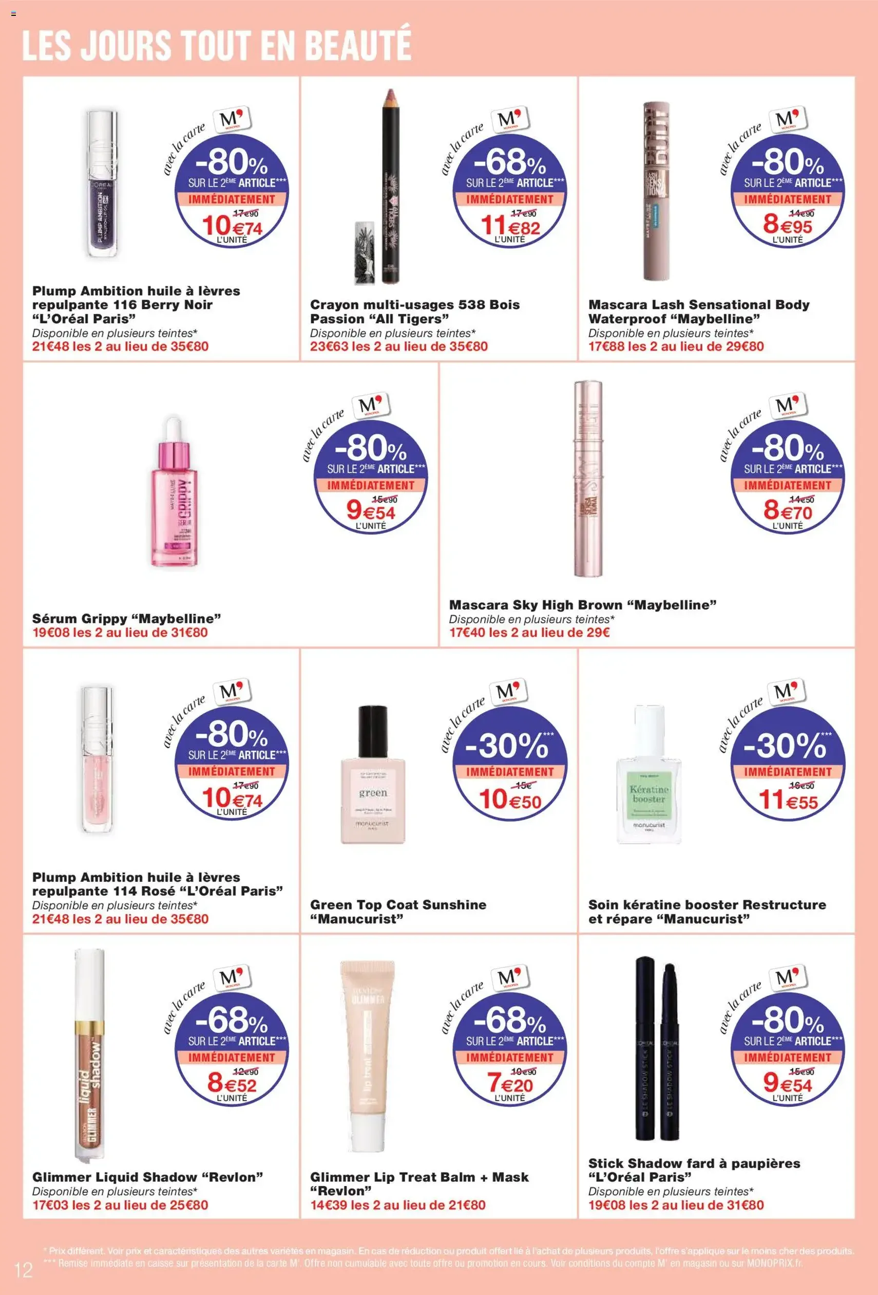 Monoprix catalogue - brochure valable à partir du 19/05/2026, page 12 sur 75