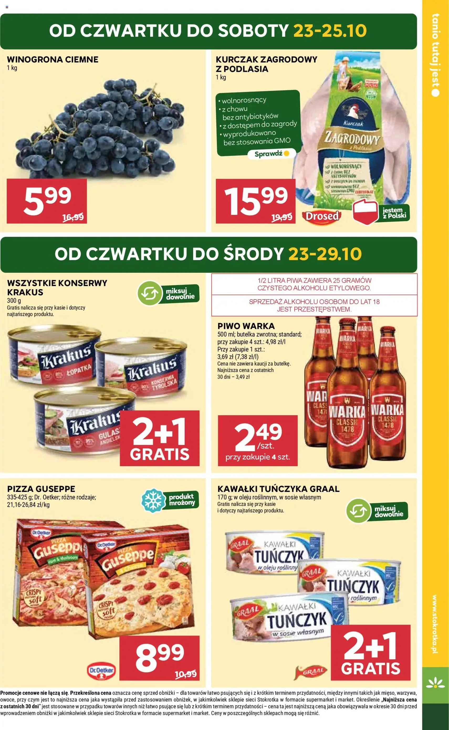 Stokrotka Gazetka - ważny gazetka od 23.10.2025 strona 3 z 43 Stokrotka Gazetka - ważny gazetka od 23.10.2025 strona 3 z 43