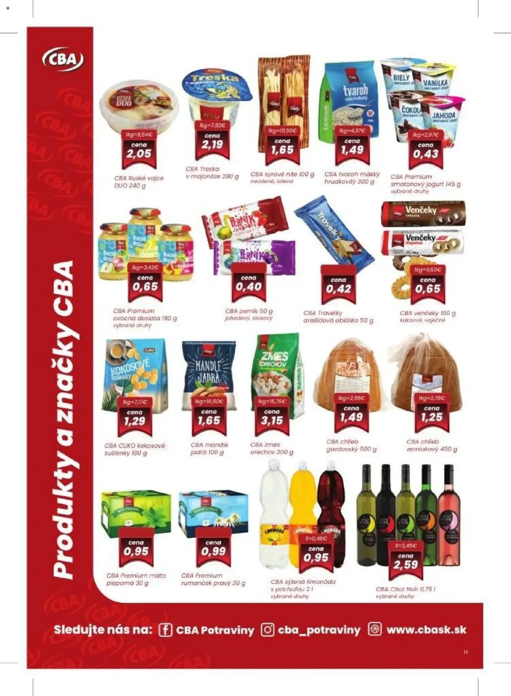 KARMEN CBA leták - platný leták od 05.03.2026 strana 16 z 32