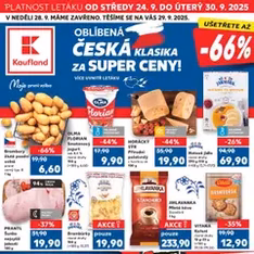 Kaufland leták - náhled letáku platný od 24.09.2025