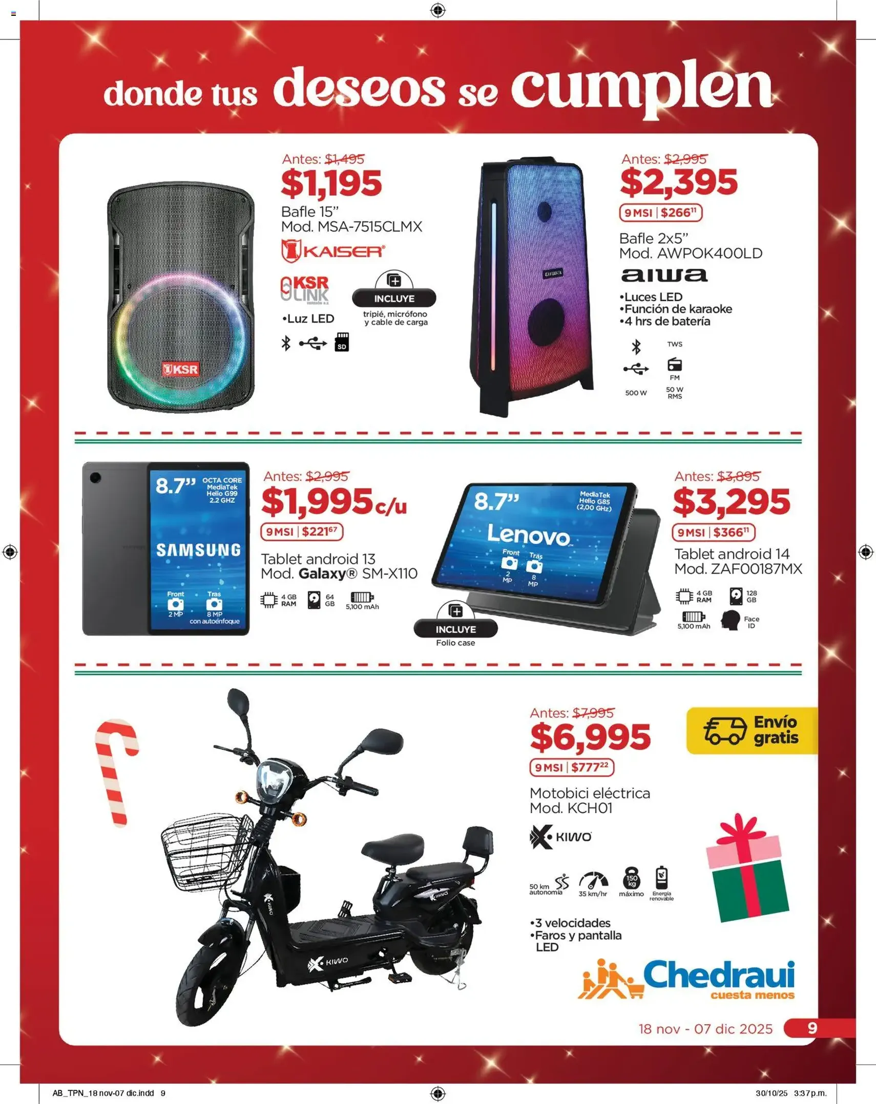 Chedraui folleto - folleto válido desde 18/11/2025 página 9 de 20